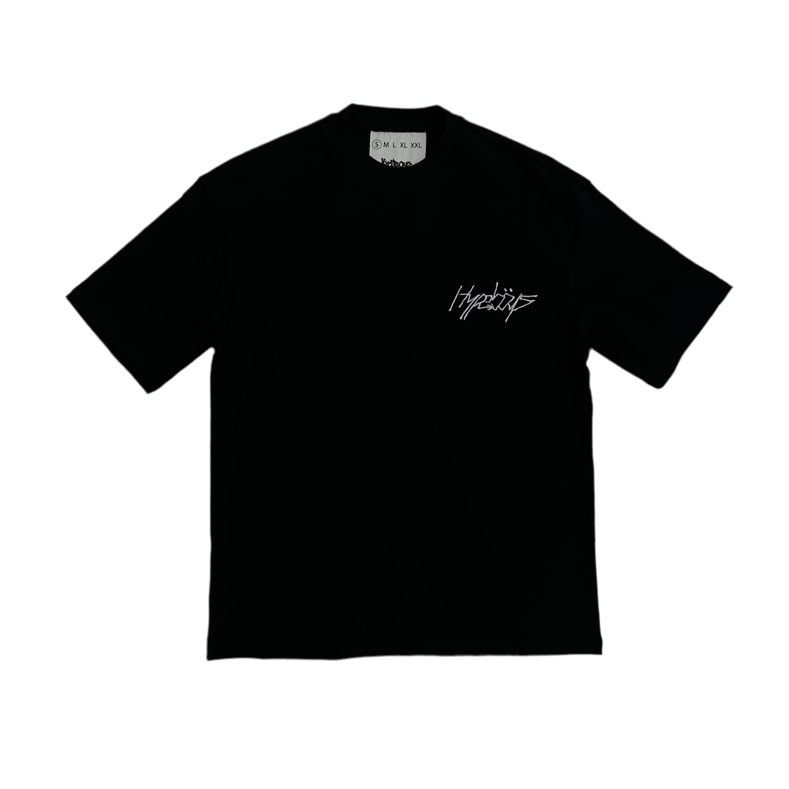 HYPEBOYS SIGNATURE LOGO SHIRT ( BLACK )