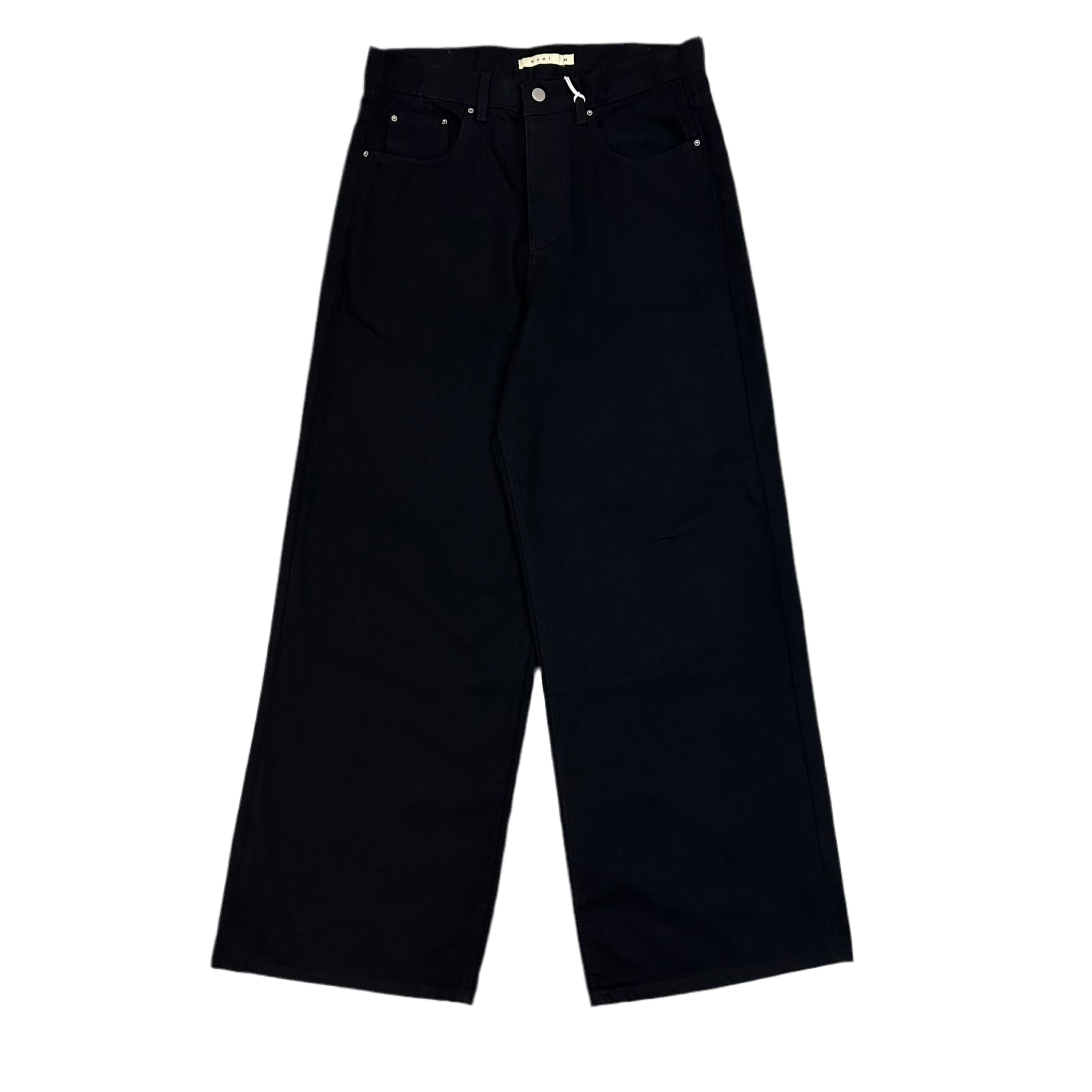 MNML | RAW BAGGY RAVE DENIM BLACK