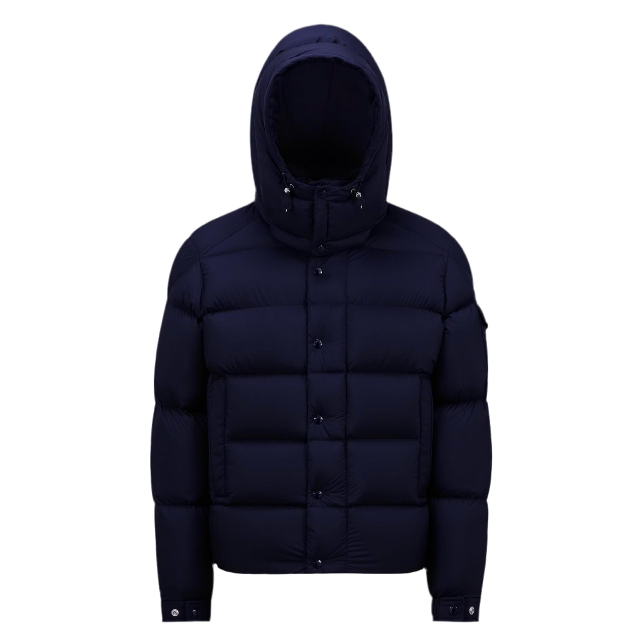 MONCLER VEZERE SHORT DOWN JACKET NAVY BLUE