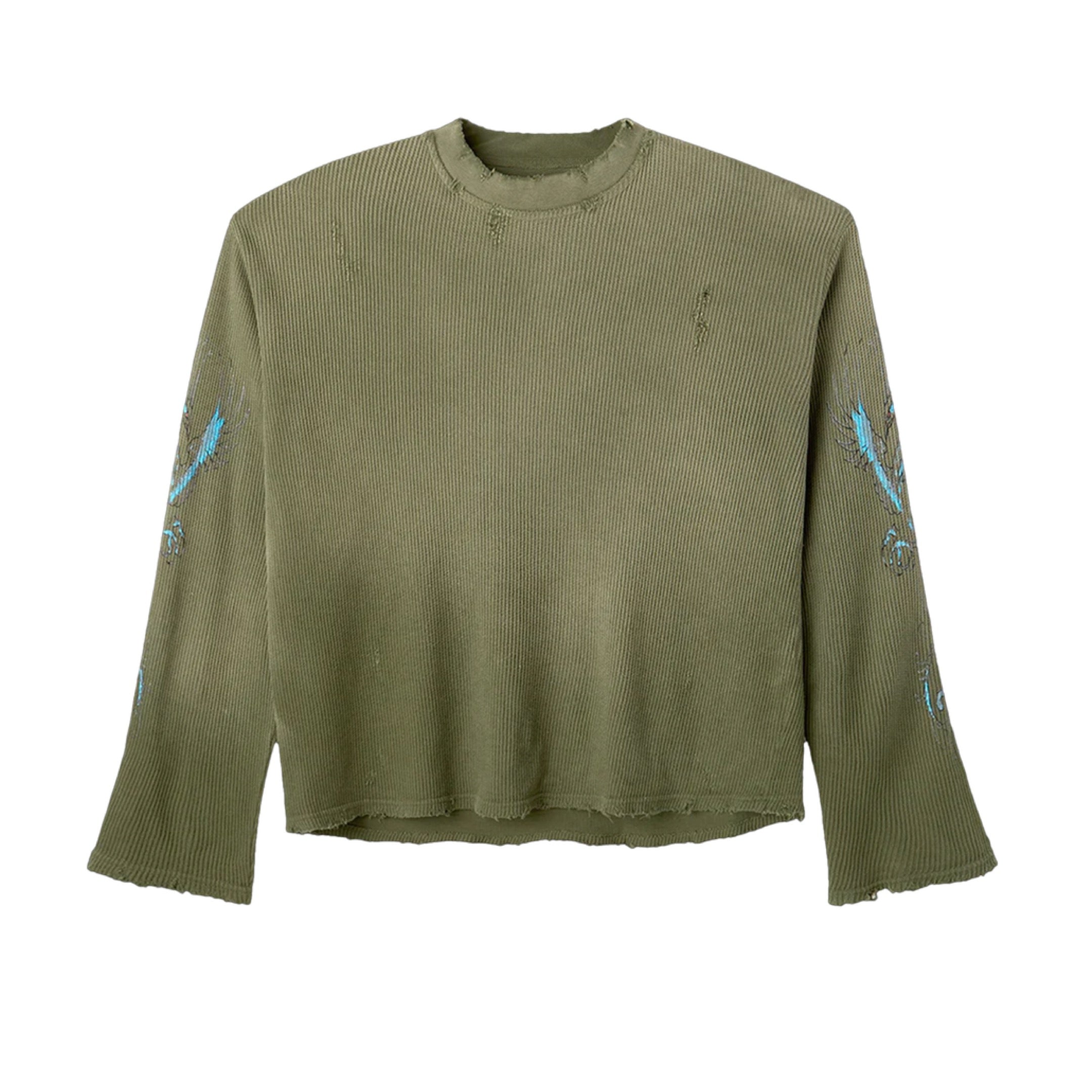 GV Gallery Raspberry Hills Pelican Thermal Longsleeve Olive Green