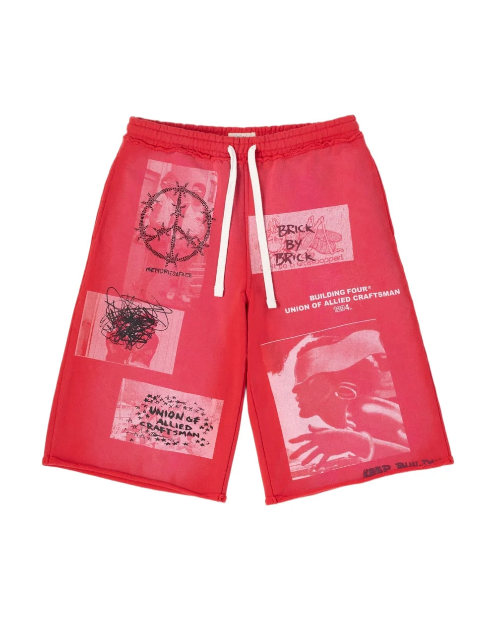 BLDG4 Palace Shorts Mars Red
