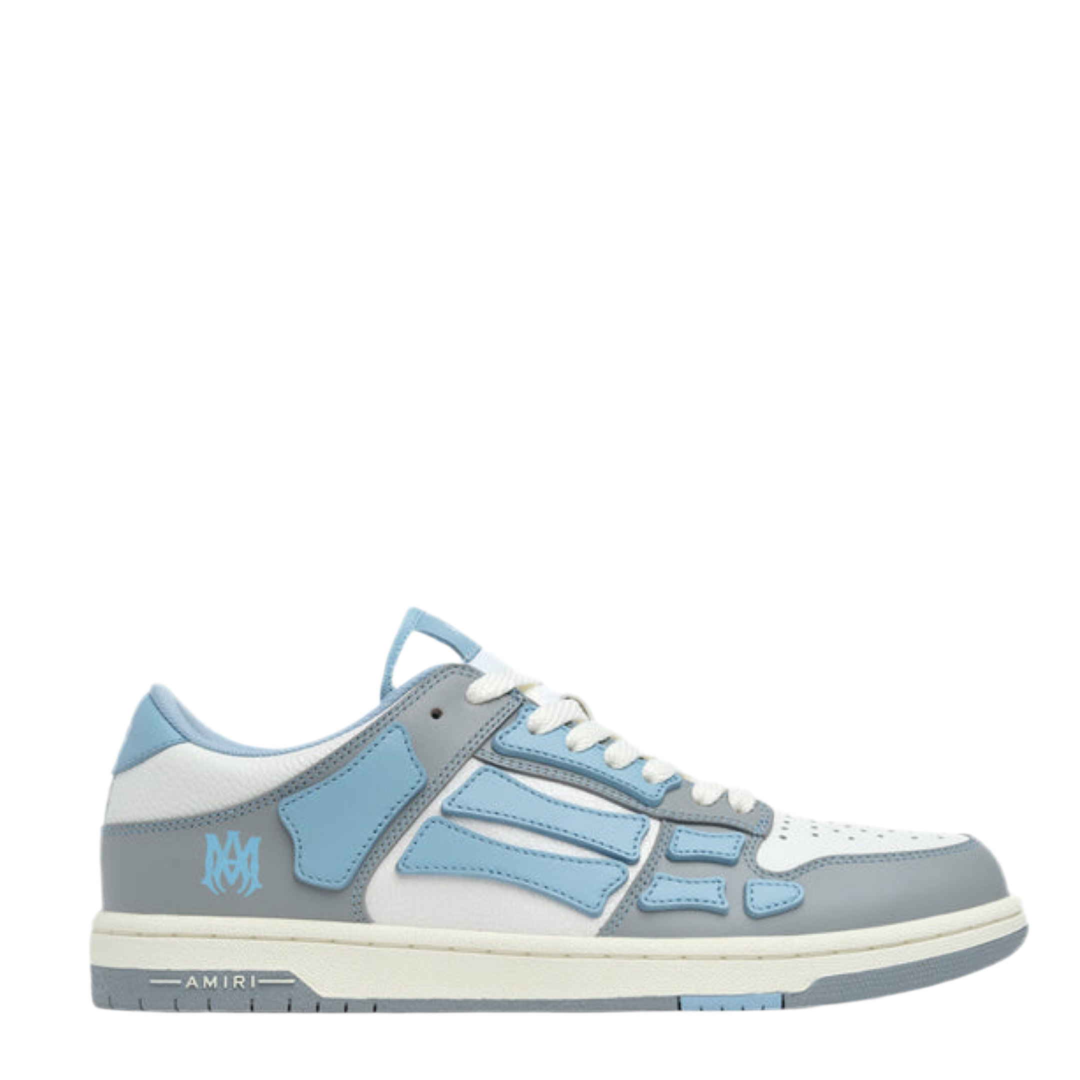 AMIRI VARSITY SKEL-TOP LOW OCEAN SKY