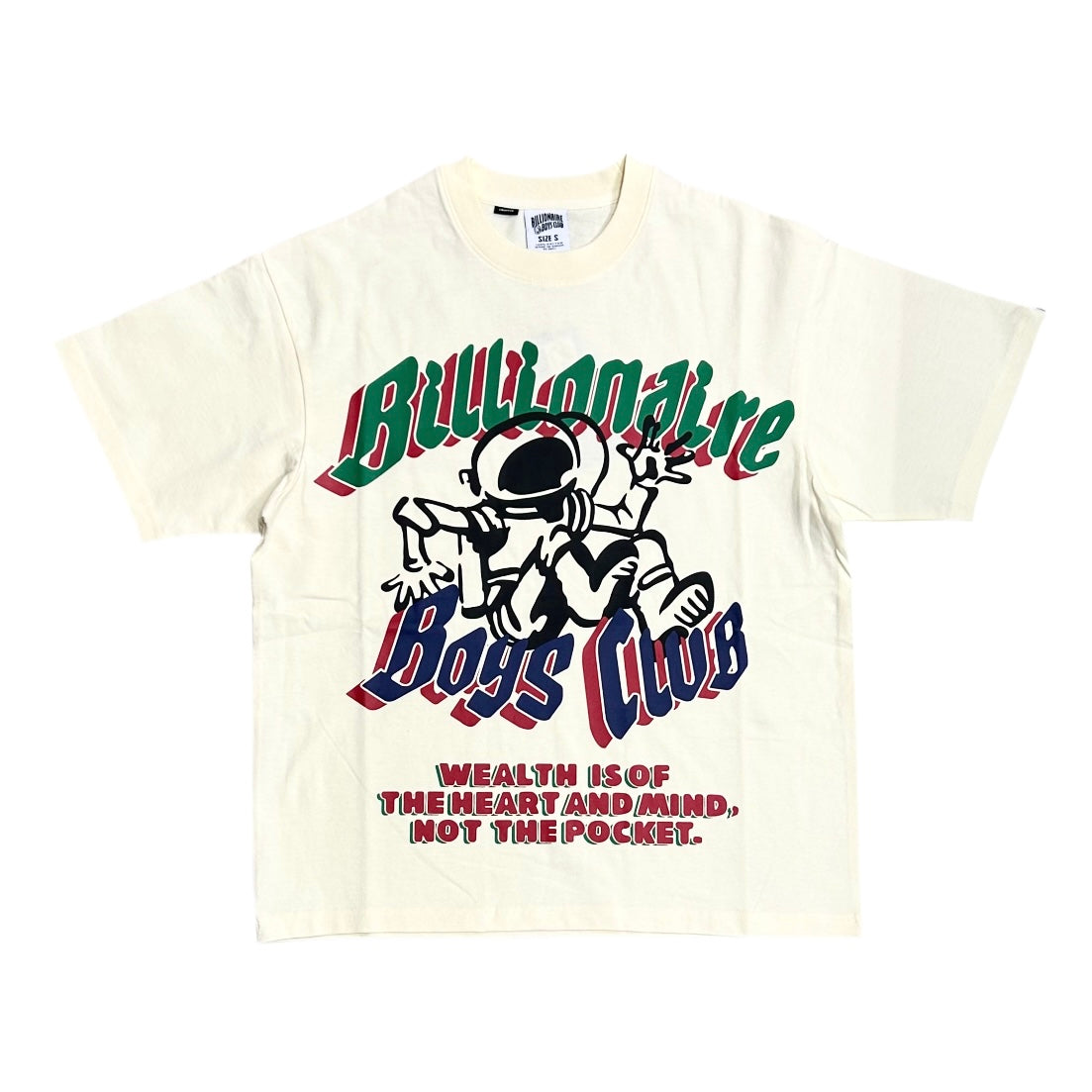 BILLIONAIRE BOYS CLUB | BB Dancetronaut SS Knit Winter White (Cropped)