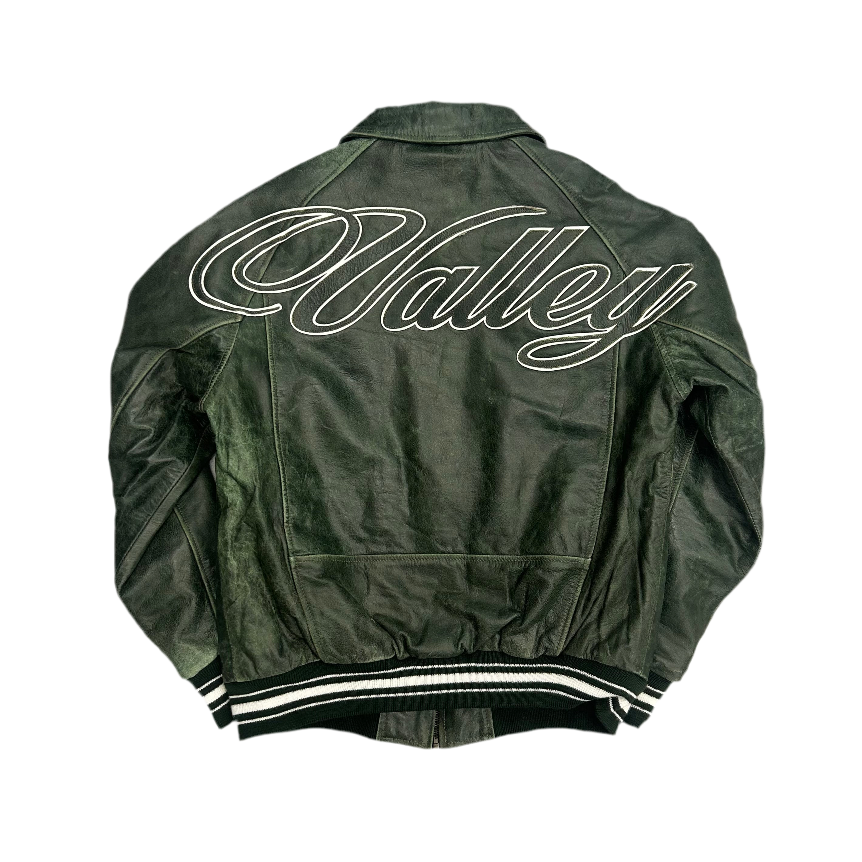 VALE FOREVER GREEN VALLEY LEATHER JACKET