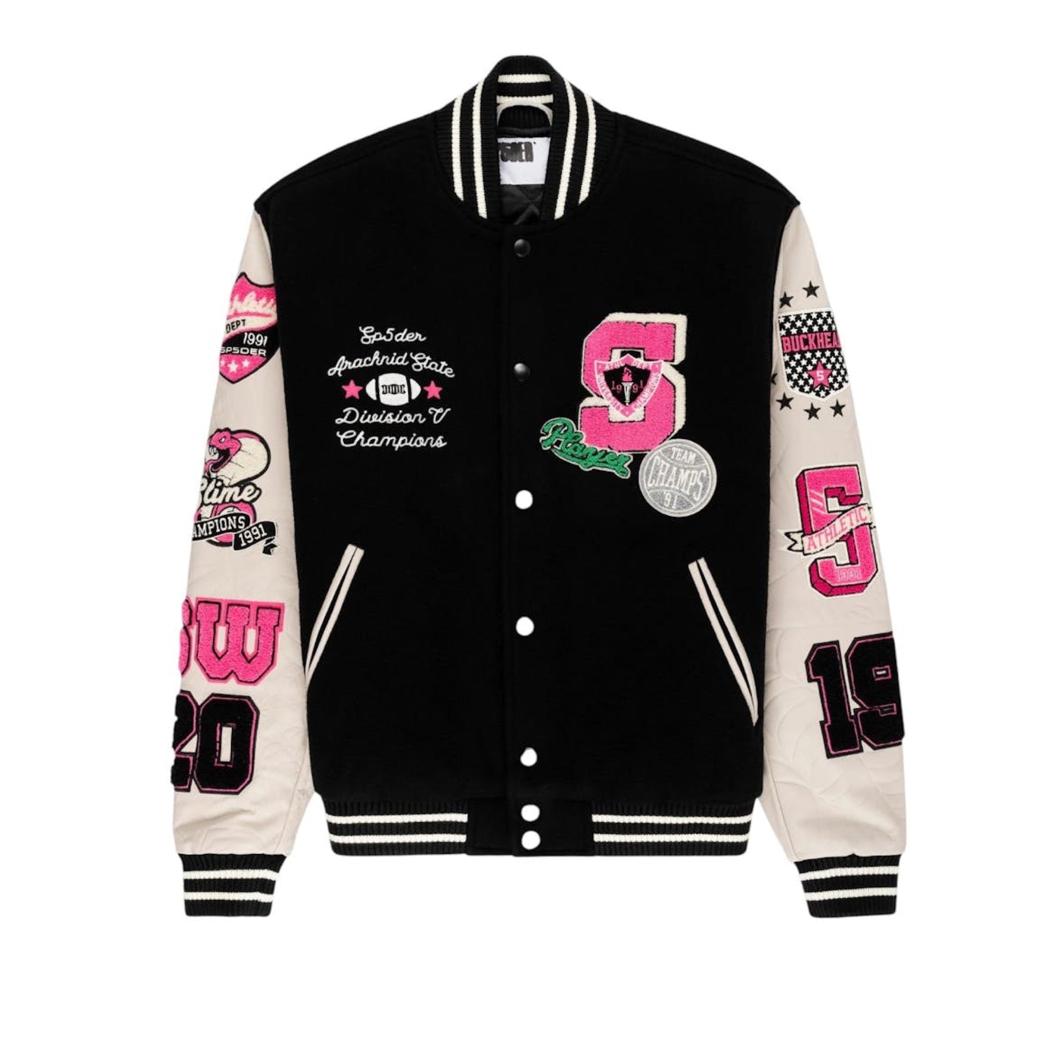 SP5DER DIVISION 5 VARSITY JACKET