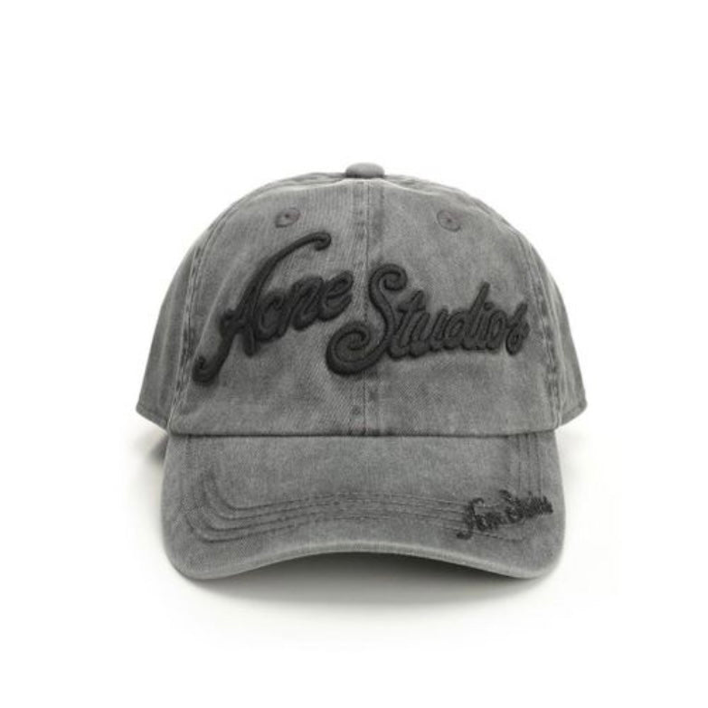 ACNE STUDIOS Carliy Tourist Logo-Embroidered Cotton-Twill Baseball Cap