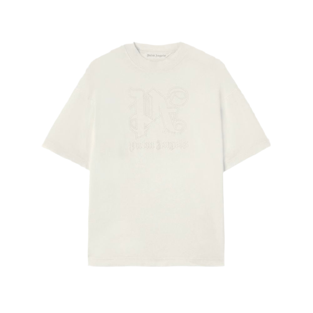 PALM ANGELS MONOGRAM STATEMENT LOOSE T-SHIRT