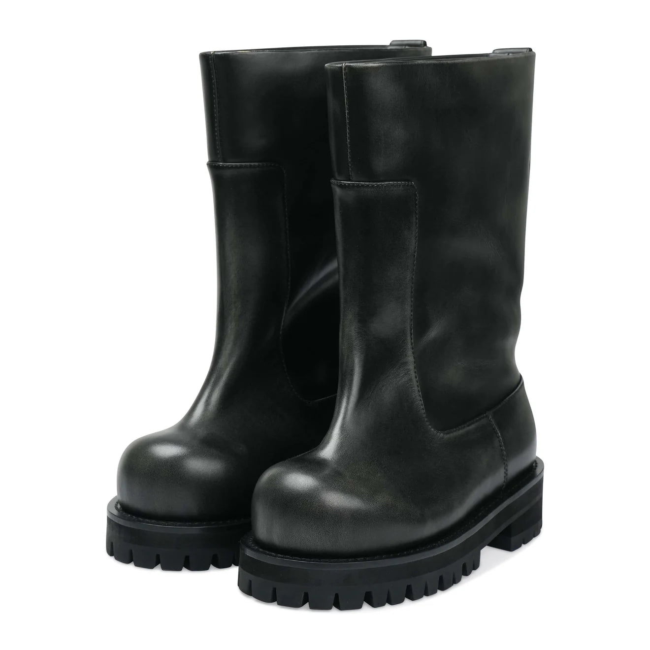 Protocol Index Distressed Shaft Boots Black