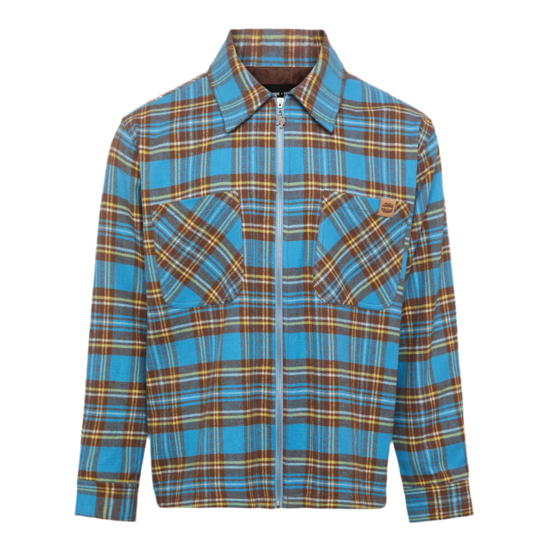 HOMME + FEMME EVERYDAY FLANNEL BLUE