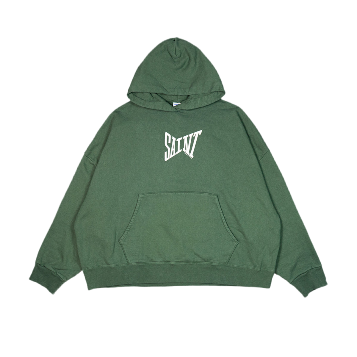 SAINT MXXXXXX SAINT HOODIE (GREEN)