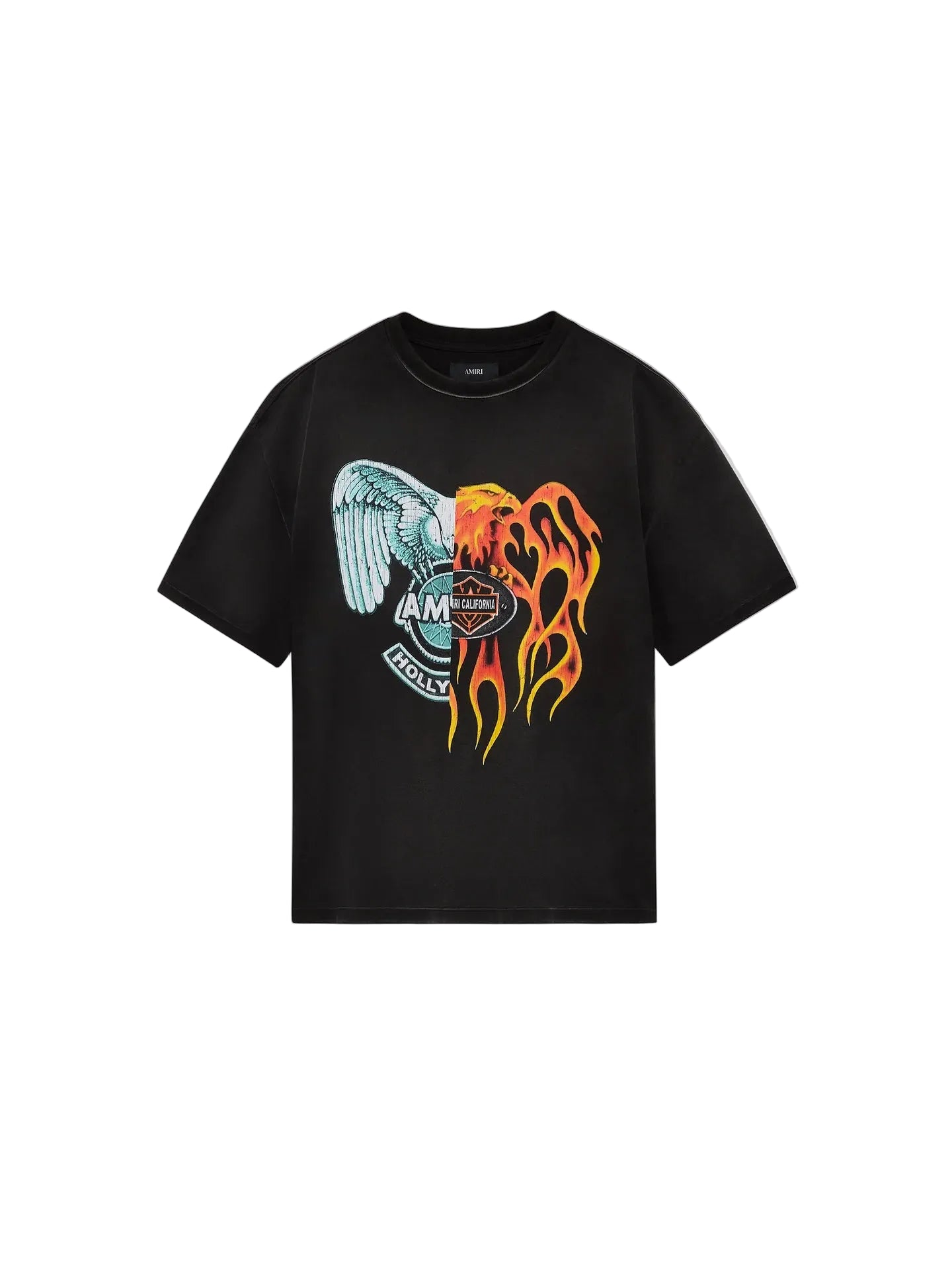 AMIRI SPLICED OVERSIZED TEE