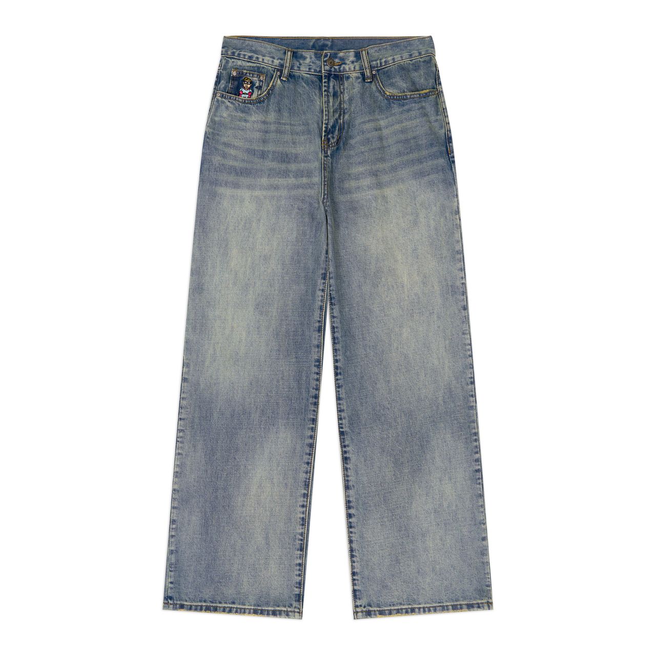 KID SUPER Doves Denim Jeans MUD WASH