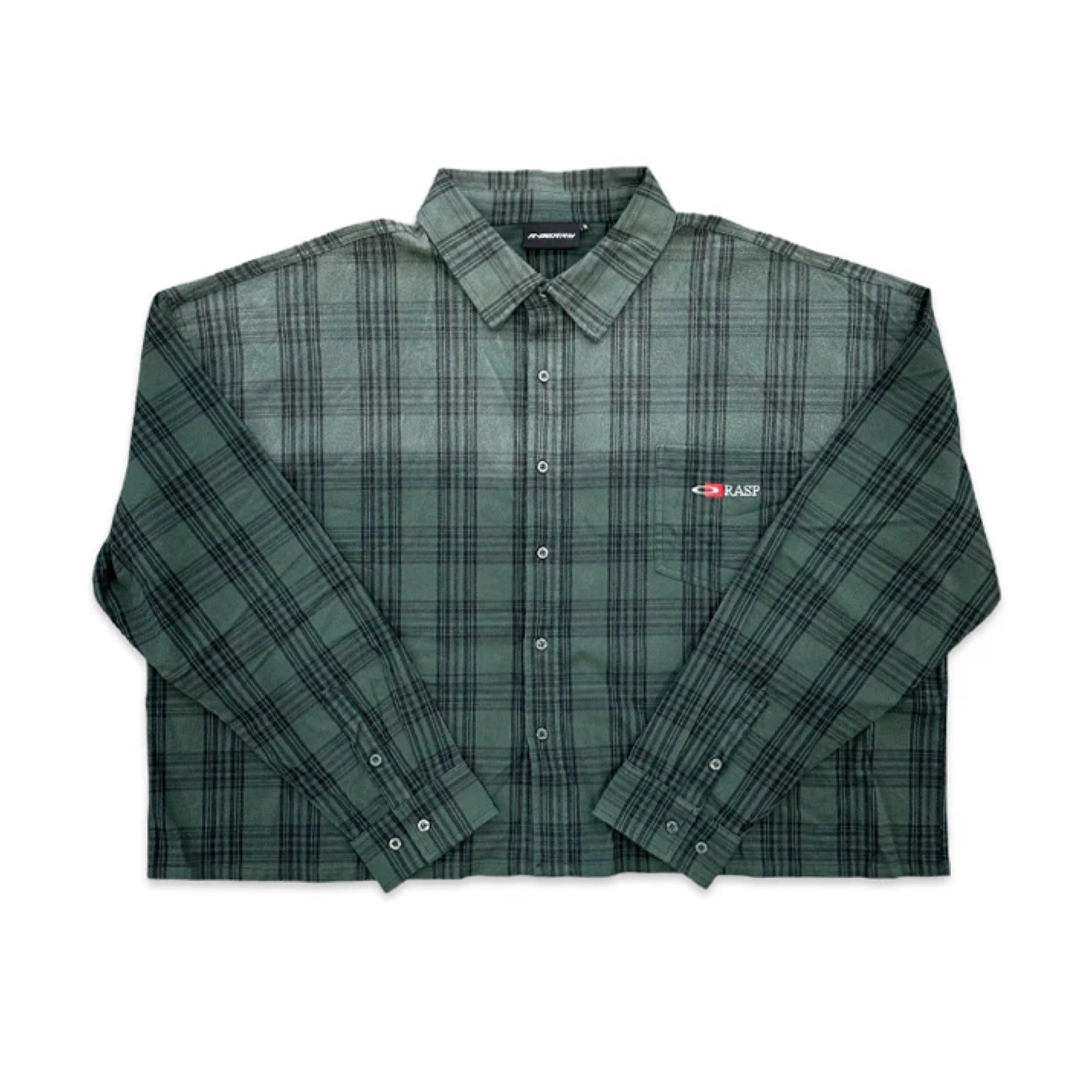 GV Gallery Raspberry Hills Green Flannel