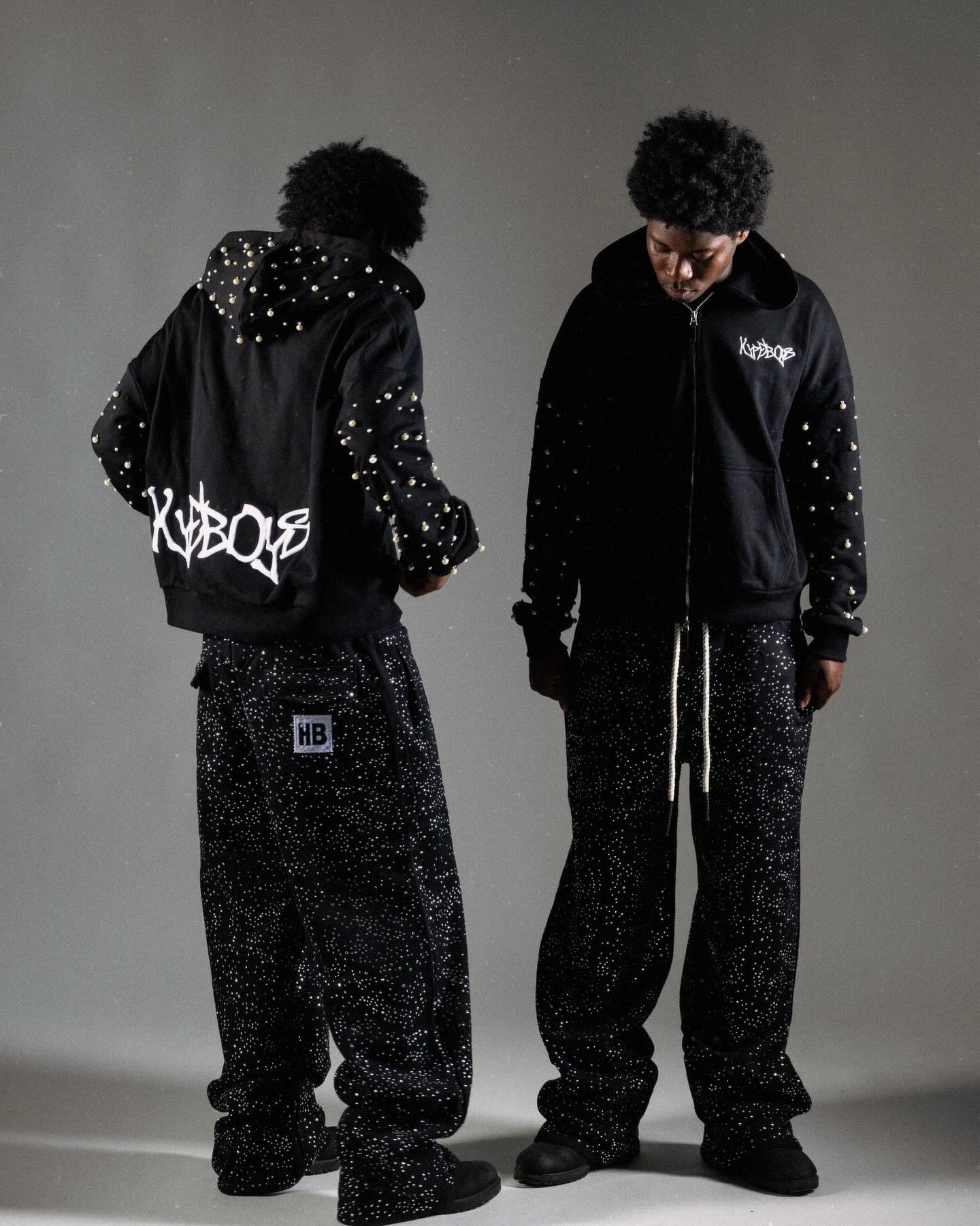 HYPEBOYS DARK TIMES PEARL HOODIE