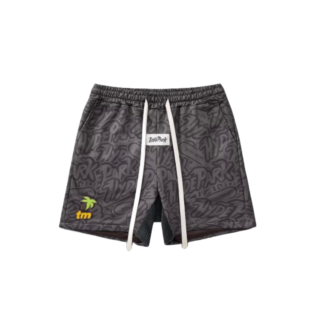 HYDE PARK MESH UP THE WEEKEND SHORTS BLACK SAND