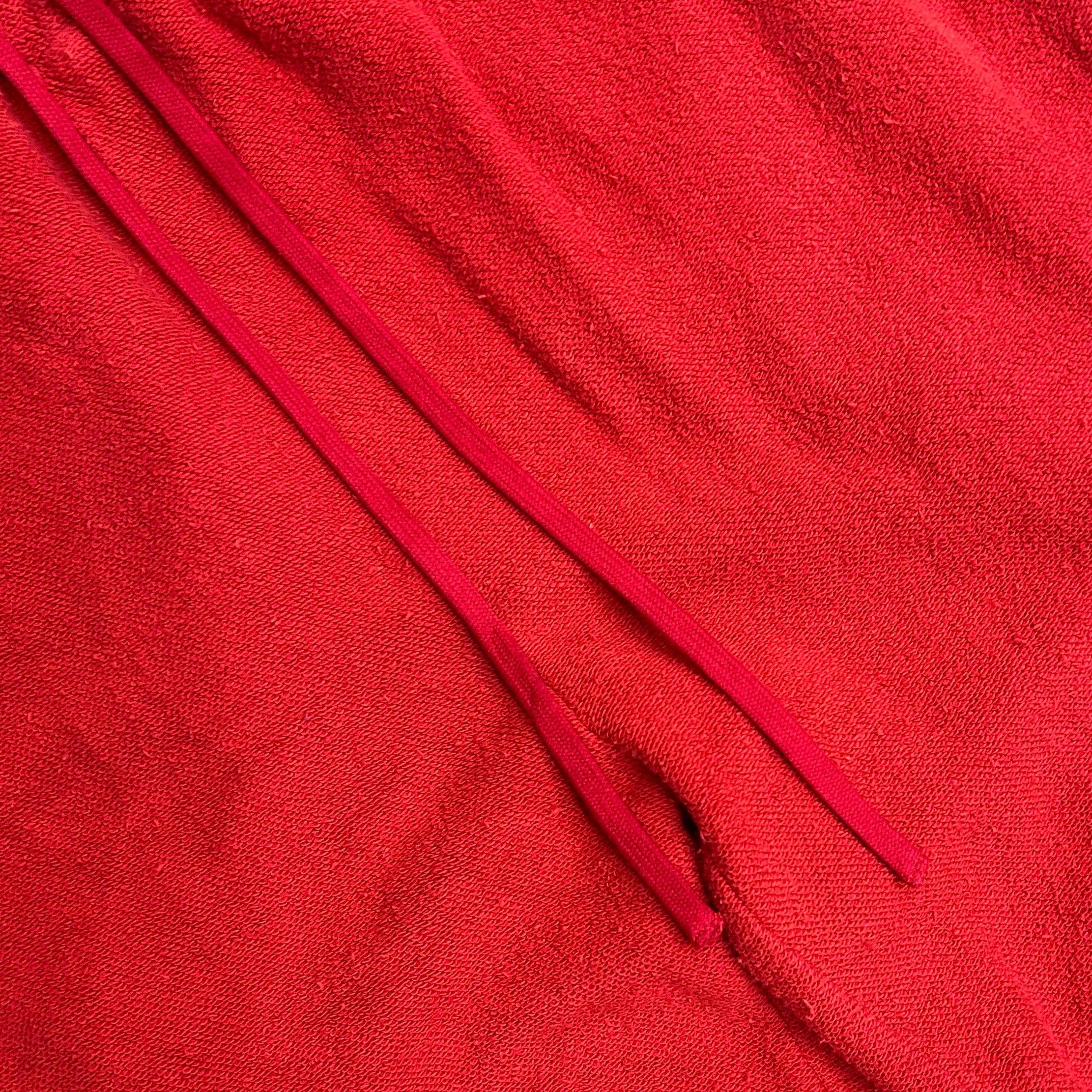 VAGUE STUDIOS RED COTTON SWEATPANTS