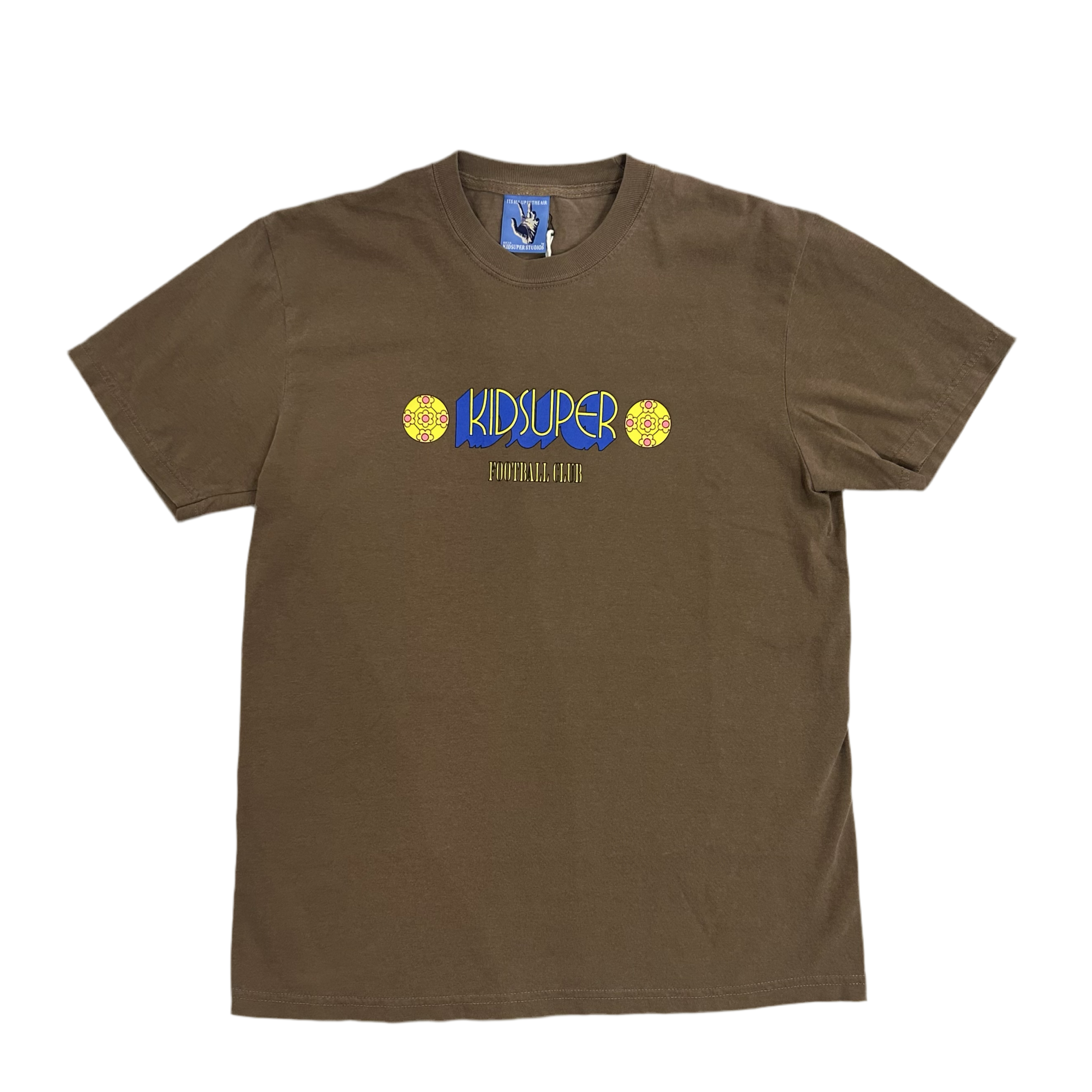 KID SUPER FOOTBALL CLUB TEE BROWN