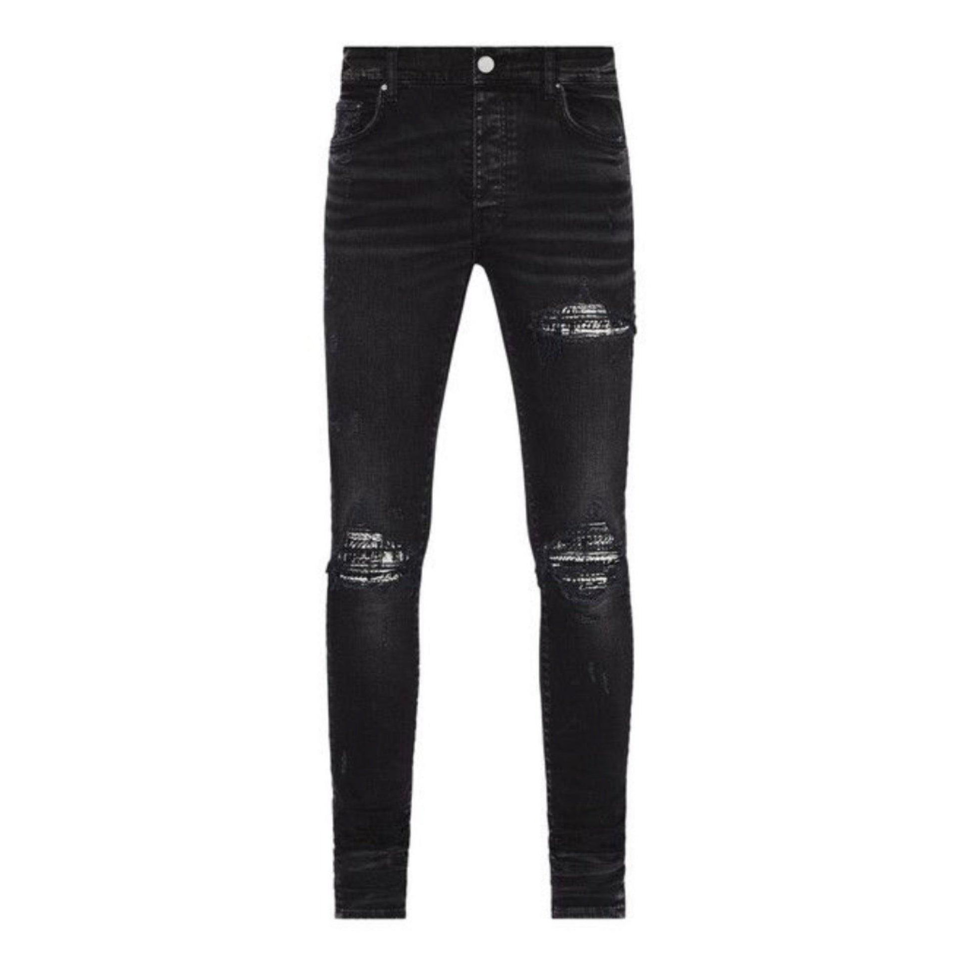 Amiri Boucle MX1 Jeans Aged Black