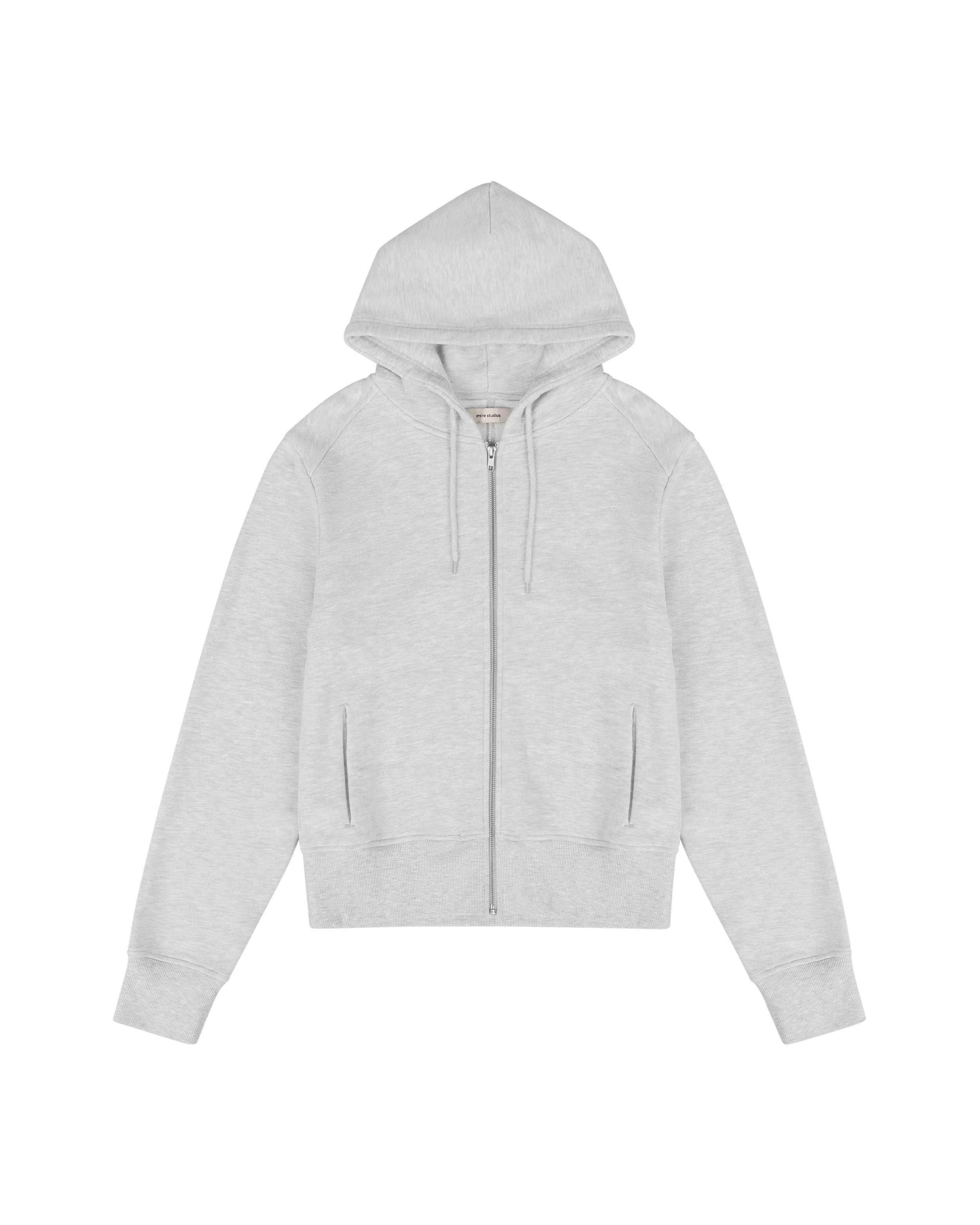 ENTIRE STUDIOS Slim Zip Up Heather Grey