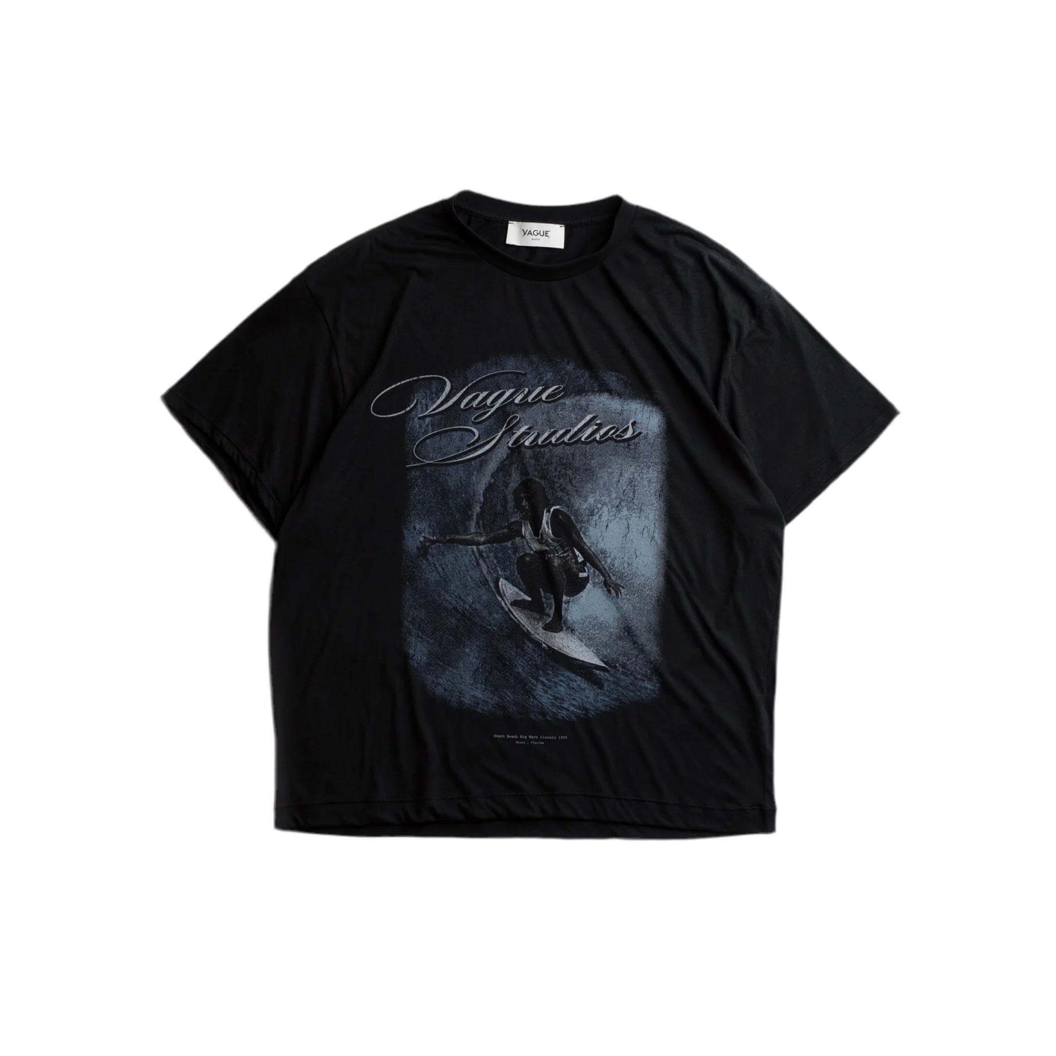 Vague Studios BIG WAVE TEE BLACK