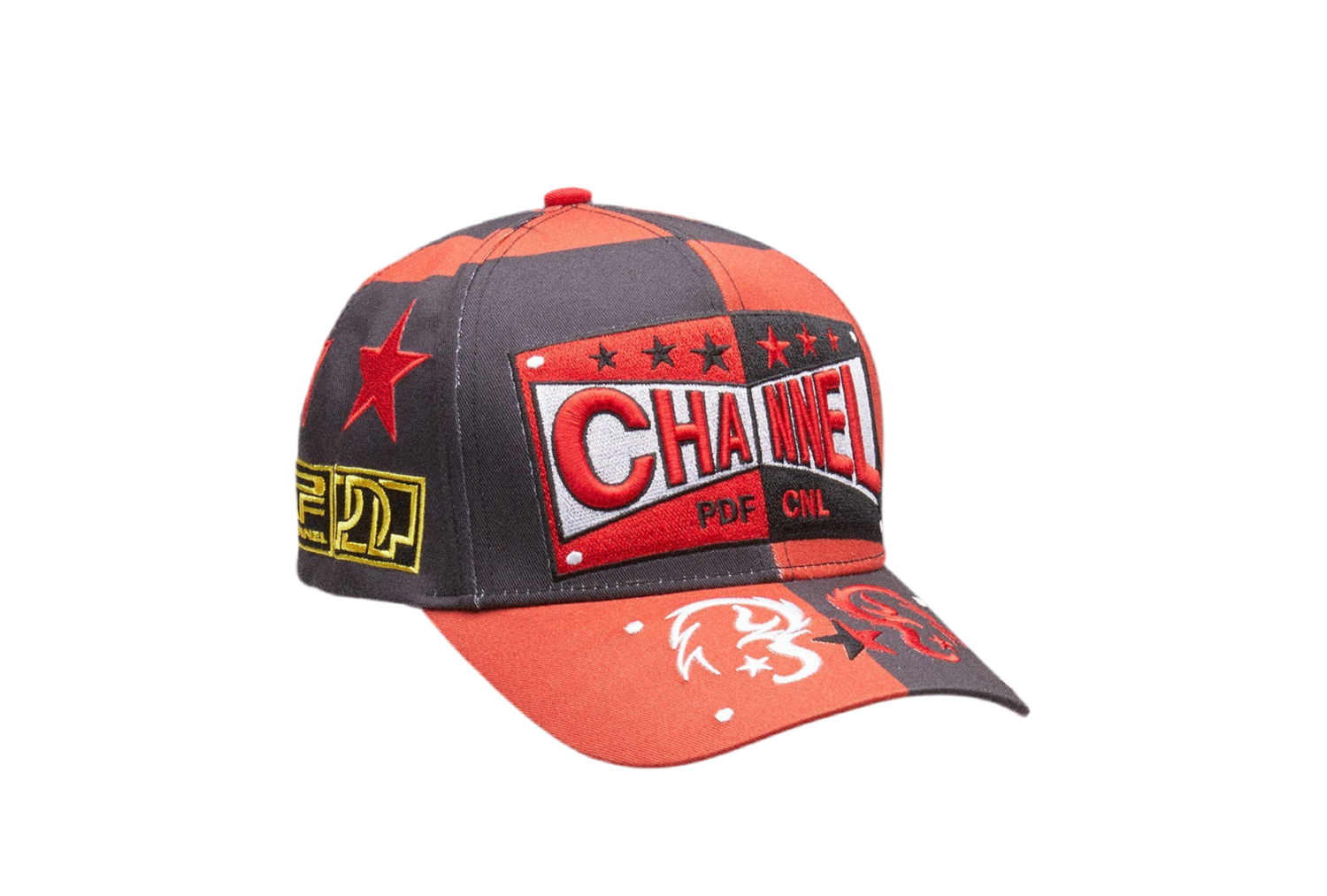 PDF BLACK STAR HAT // MULTI