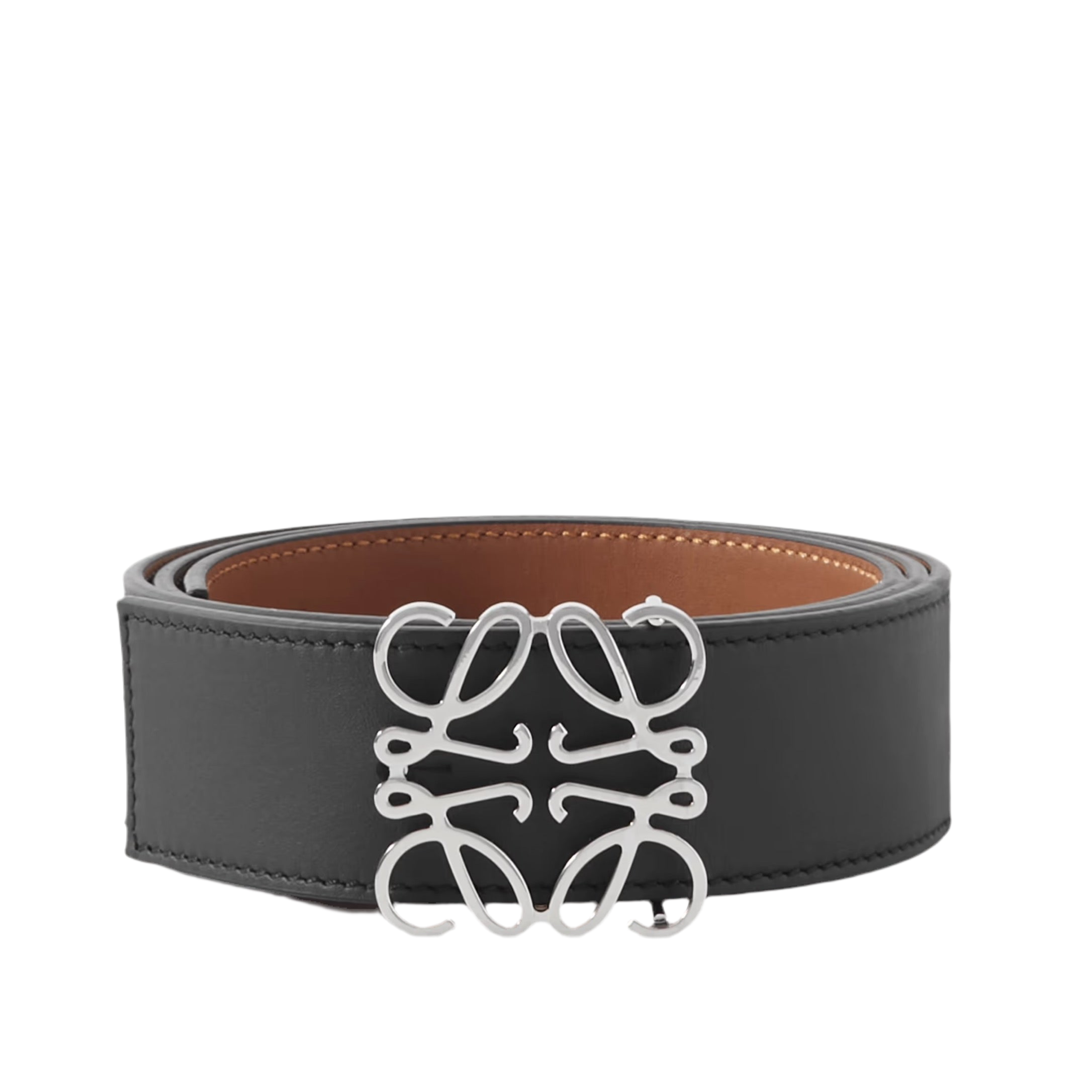 LOEWE 4cm Reversible Leather Belt