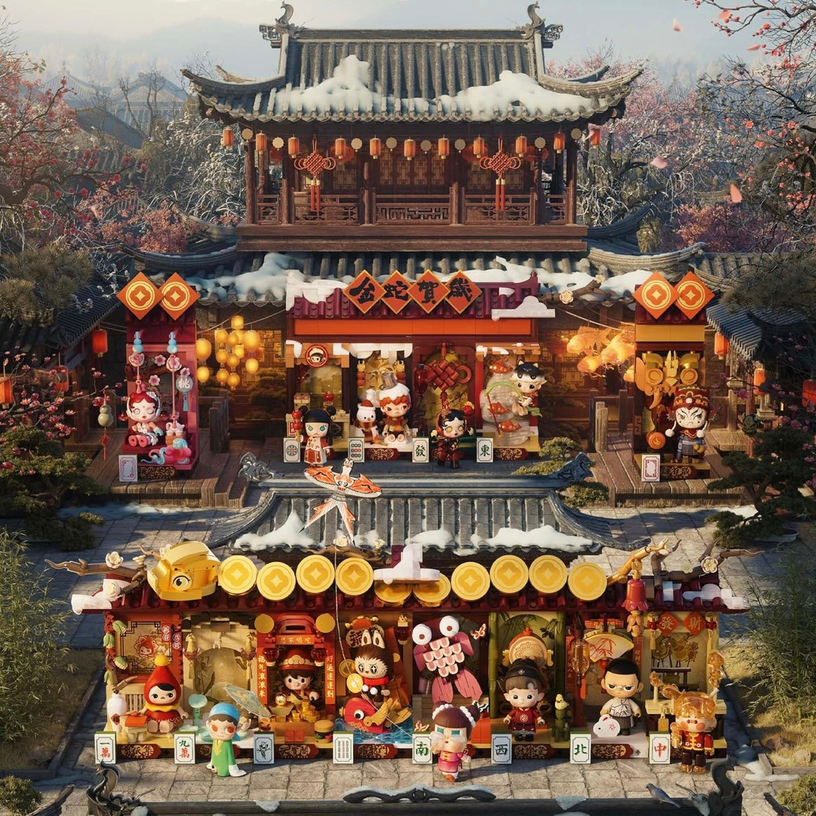 Pop Mart| Labubu The Monsters Weathy Snakes New Year Celebration Series Figures Single Blind Box