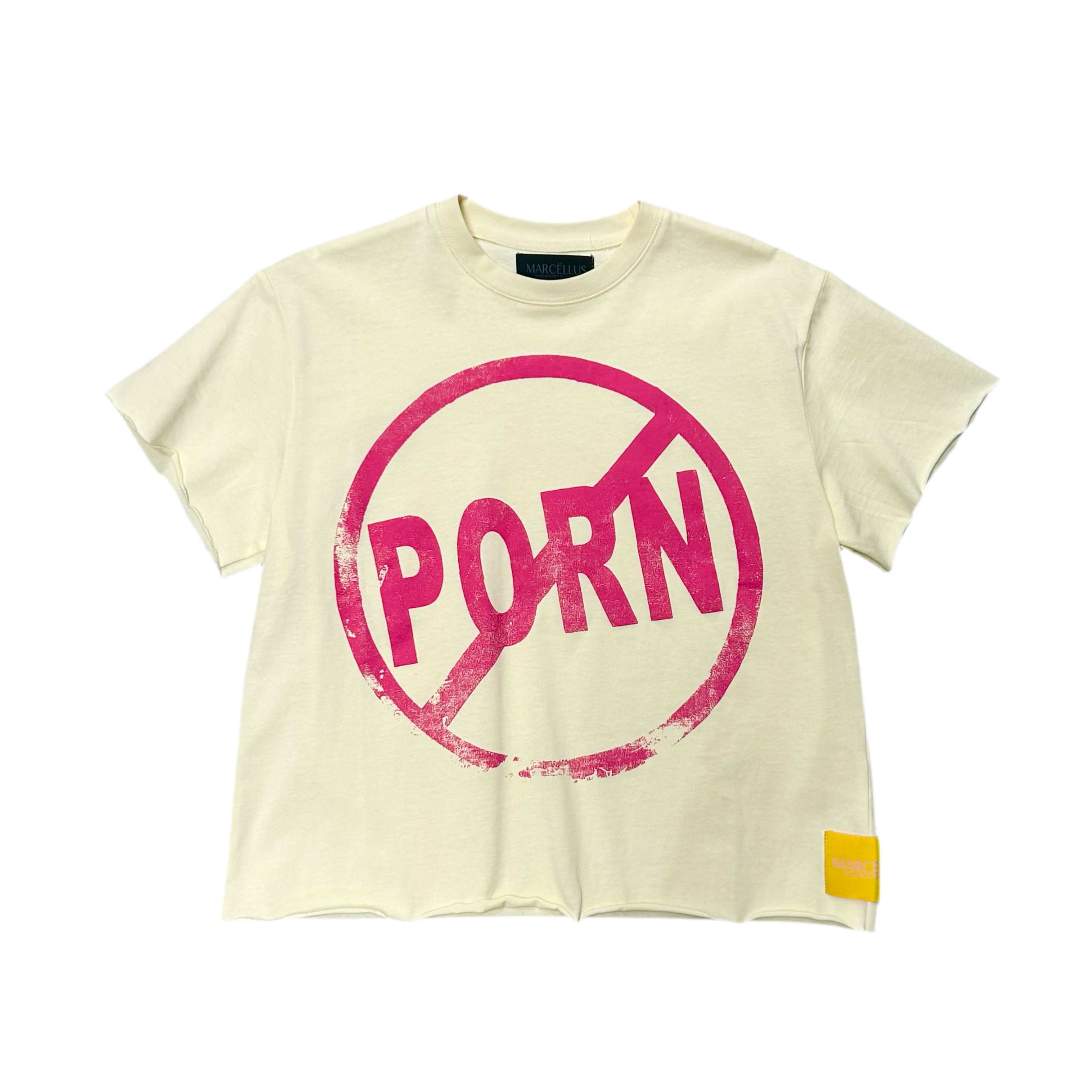 MARCËLLUS NO P*RN TEE PINK
