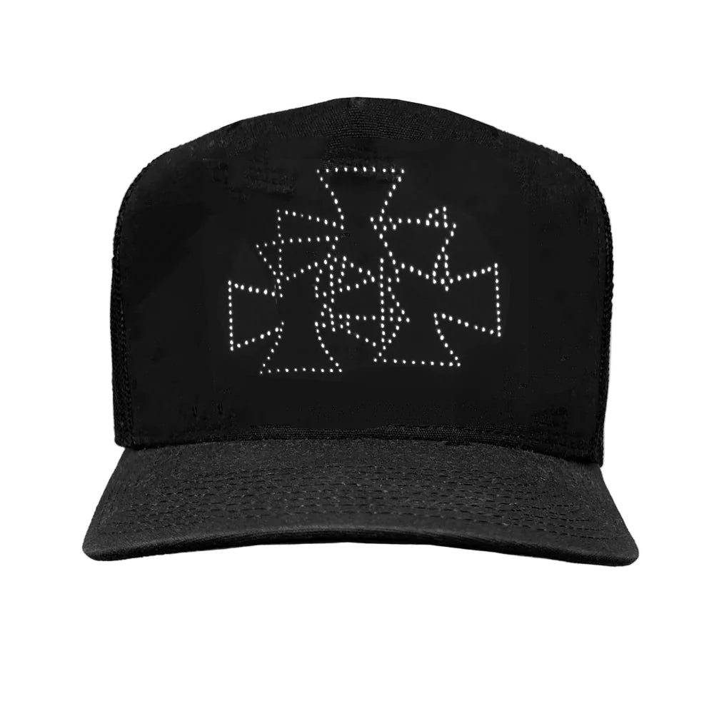 ASKYURSELF CROSS STUDS TRUCKER