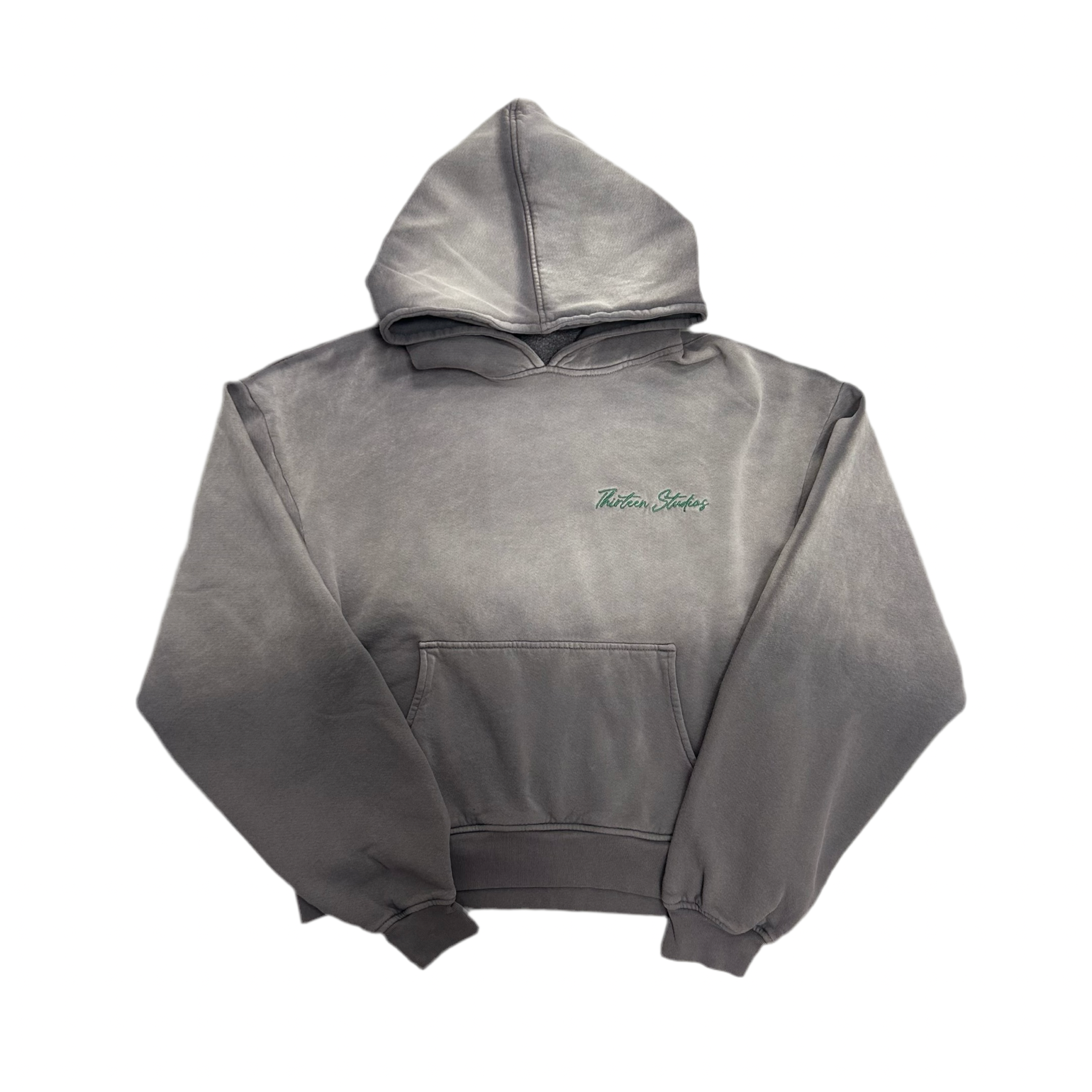 Thirteen Studios Logo Sweatshirt Faded Grey