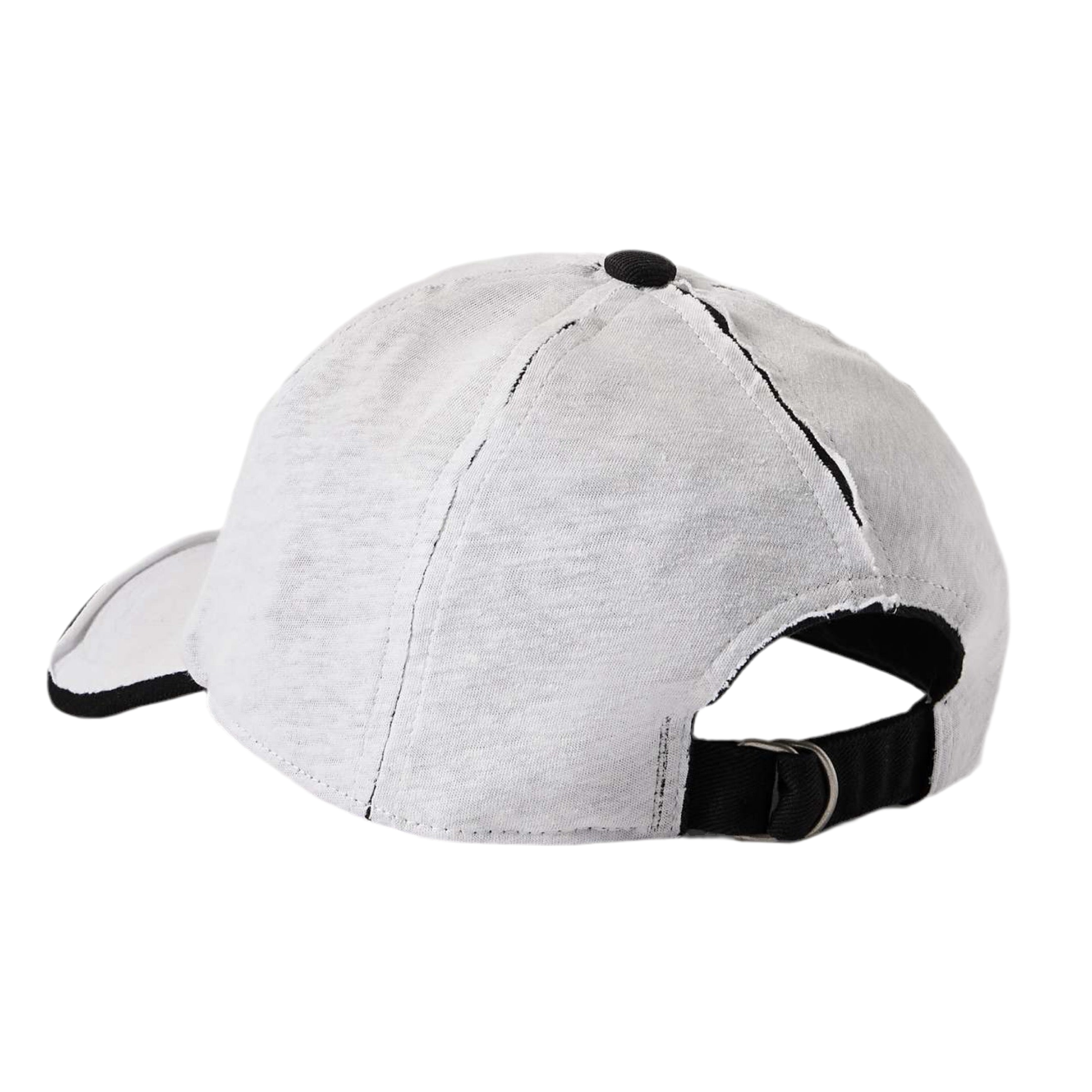 ACNE STUDIOS Carliy Layered Logo-Print Cotton and Hemp-Blend Jersey and Twill Baseball Cap