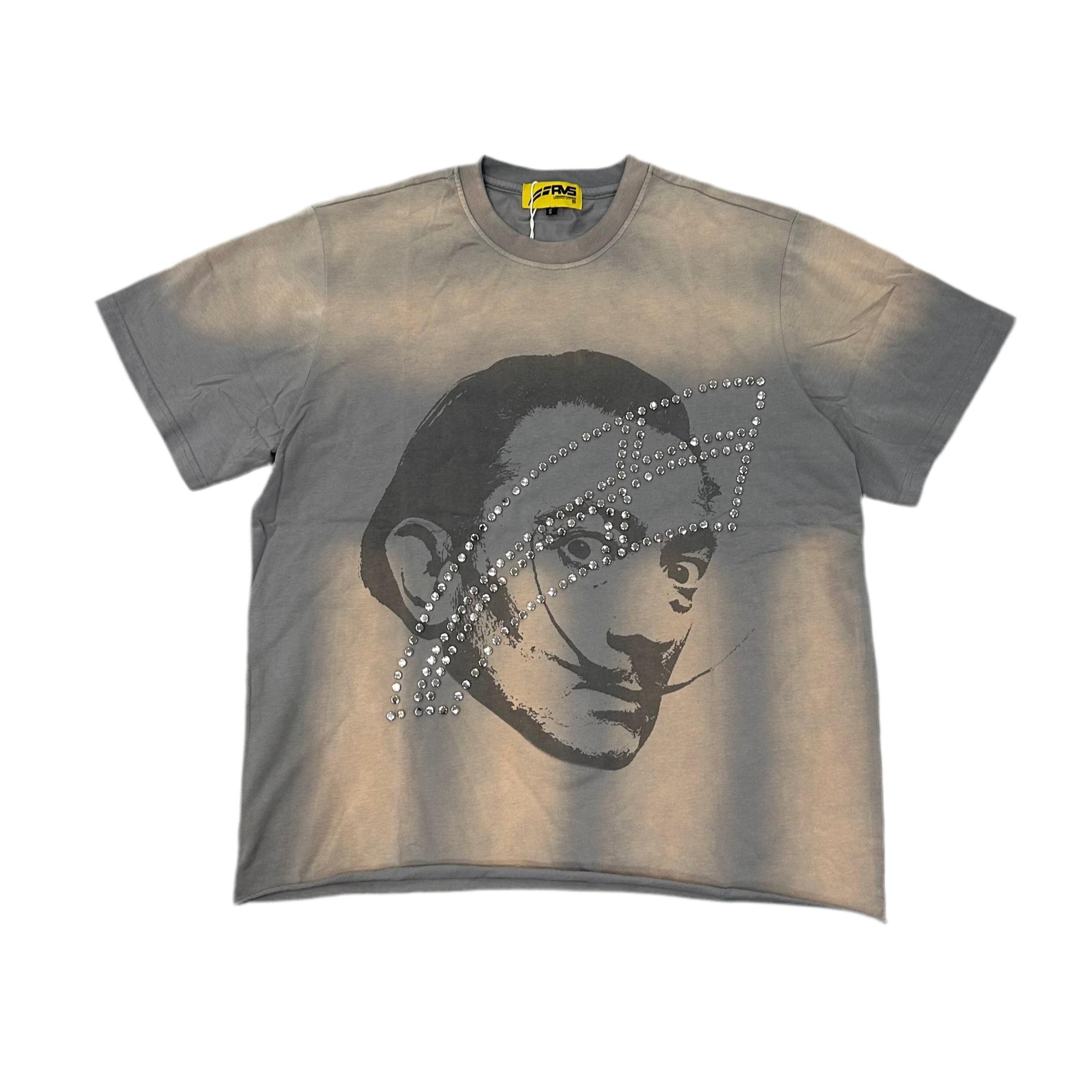 RVS LABS Topaz Sun Washed "Dali" Tee Cream