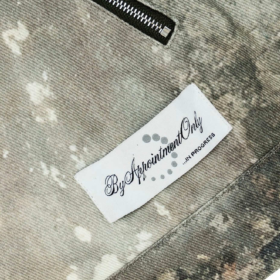 BY APPT ONLY ARTIST CAMO WORK JACKET