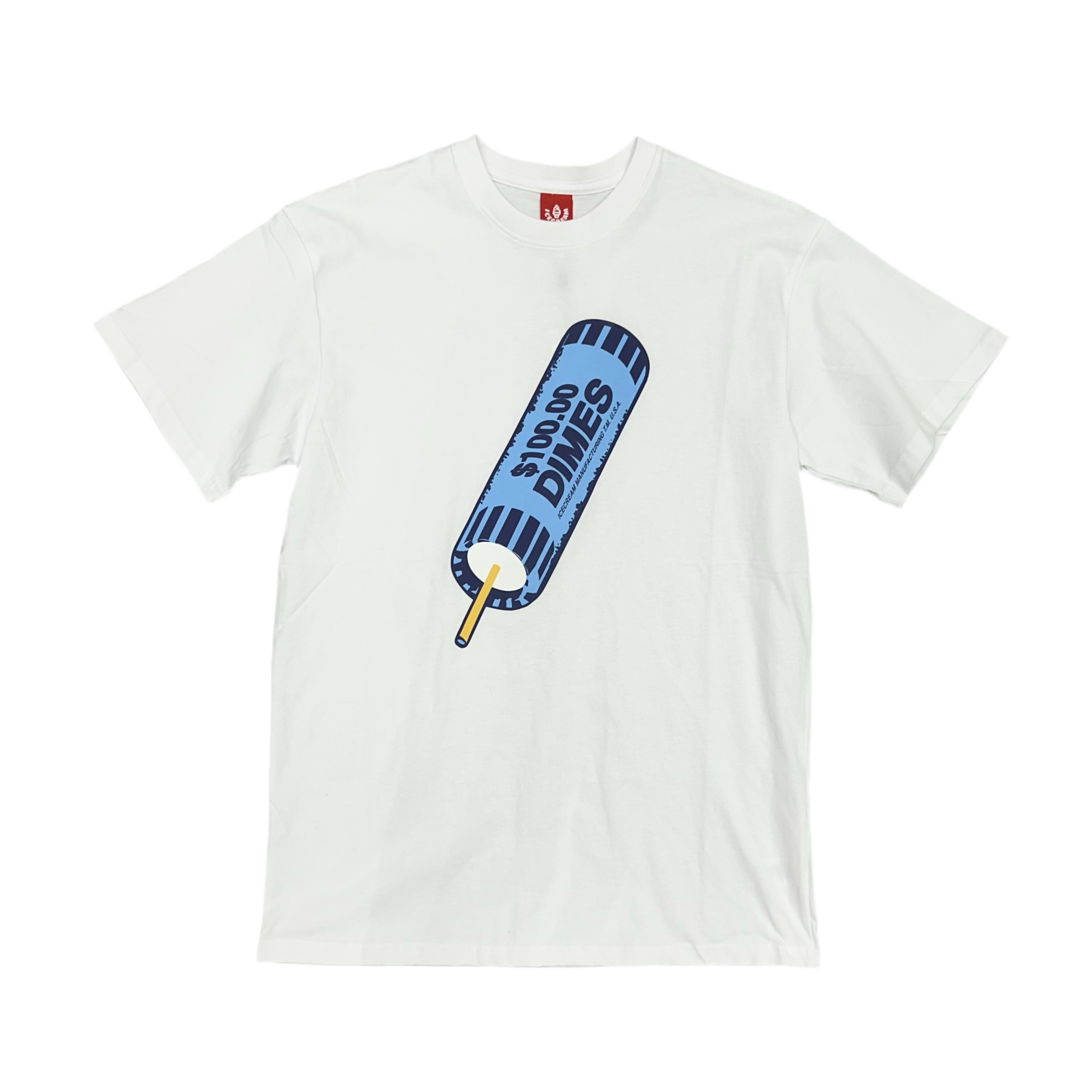 ICECREAM HUNDRED DOLLAR DIMES SS TEE WHITE
