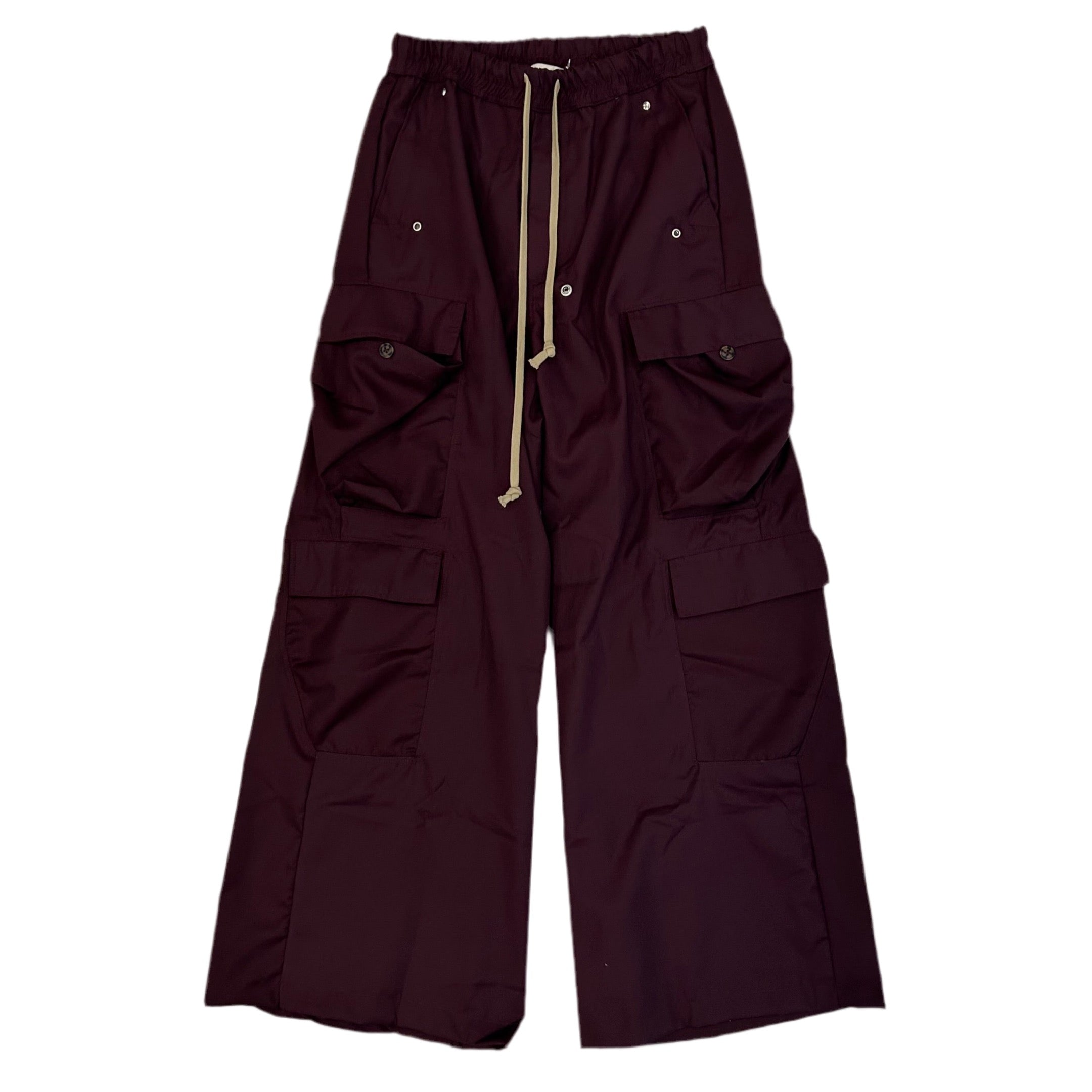 MNML | RAVE DOUBLE CARGO PANTS PLUM