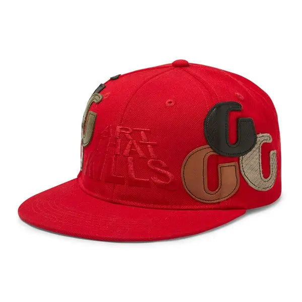 GALLERY DEPT. ATK G Patch Fitted Cap Red