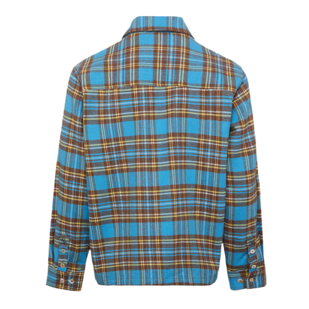 HOMME + FEMME EVERYDAY FLANNEL BLUE