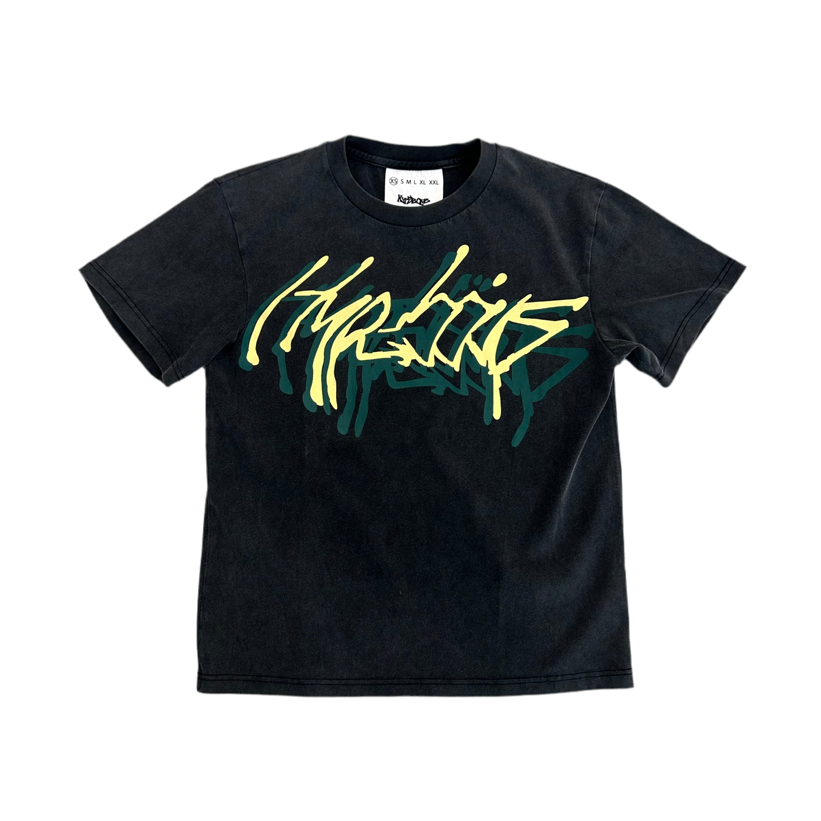 HYPEBOYS Logo Shirt (Washed Black)