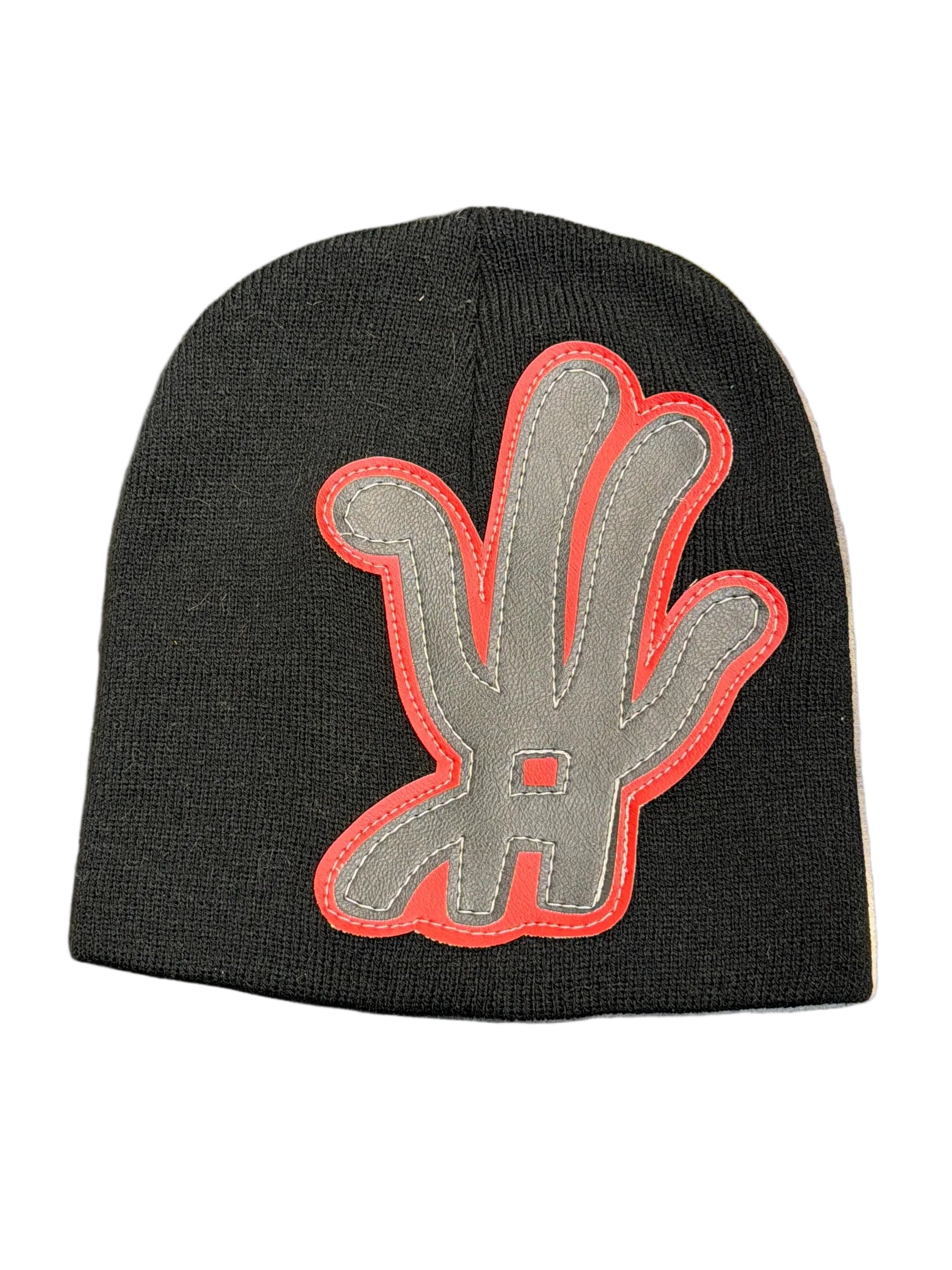 YKWYK BEANIE BLACK/RED