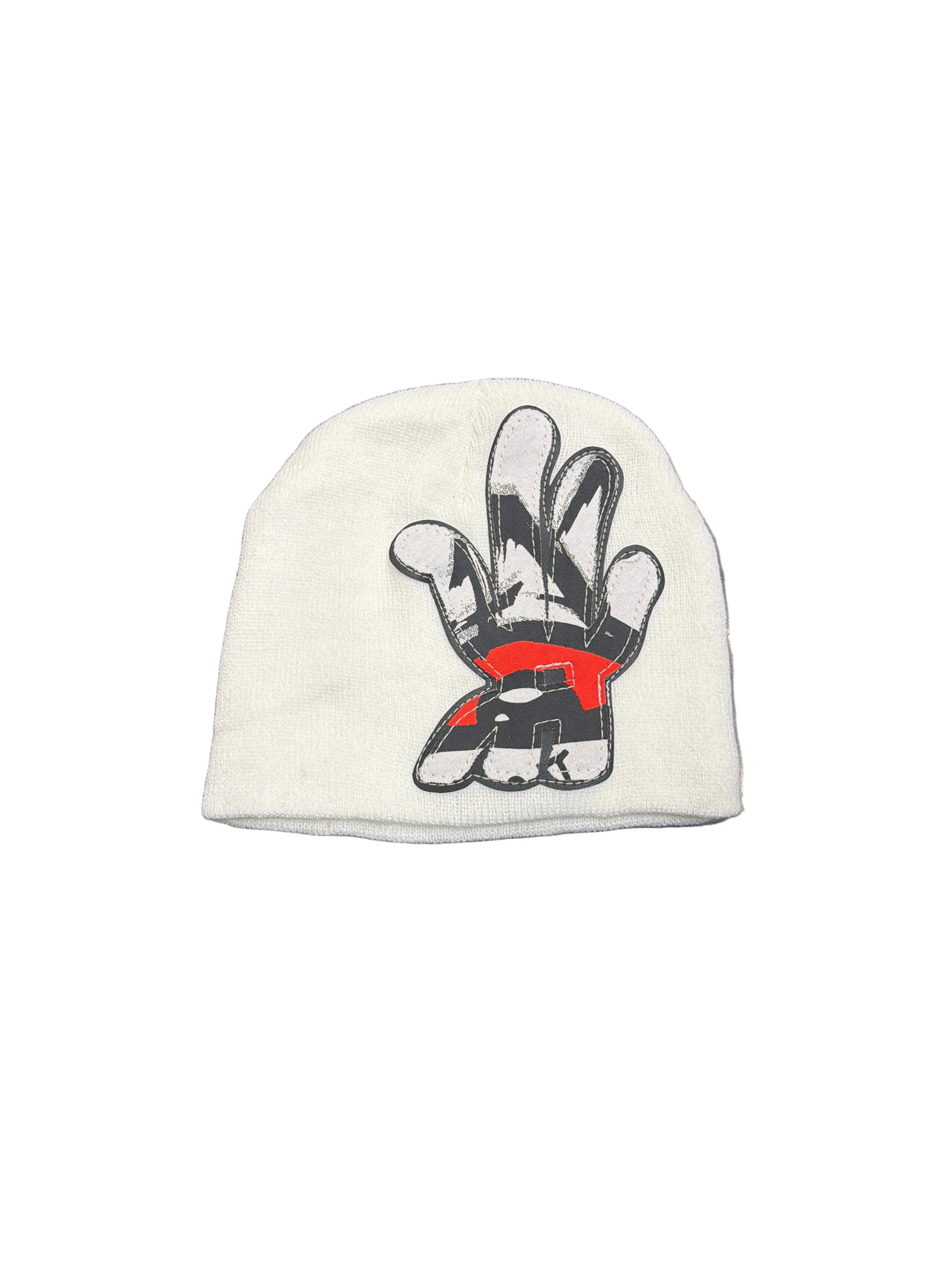 YKWYK WHITE Comic PATCH BEANIE