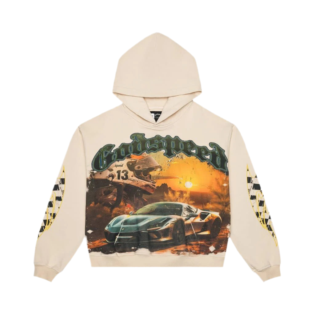 GODSPEED SUNSET DRIFT HOODIE BONE