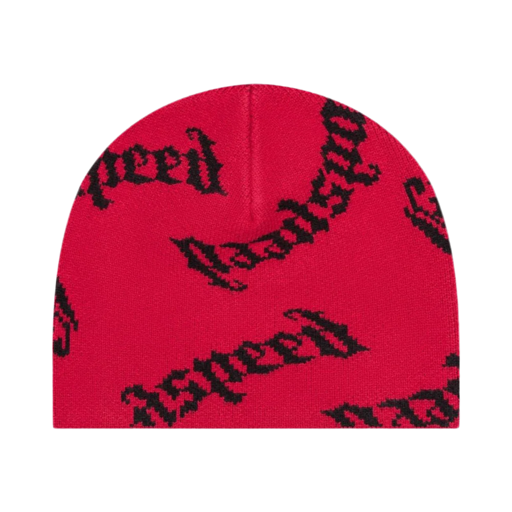 GODSPEED LOGO BEANIE RED