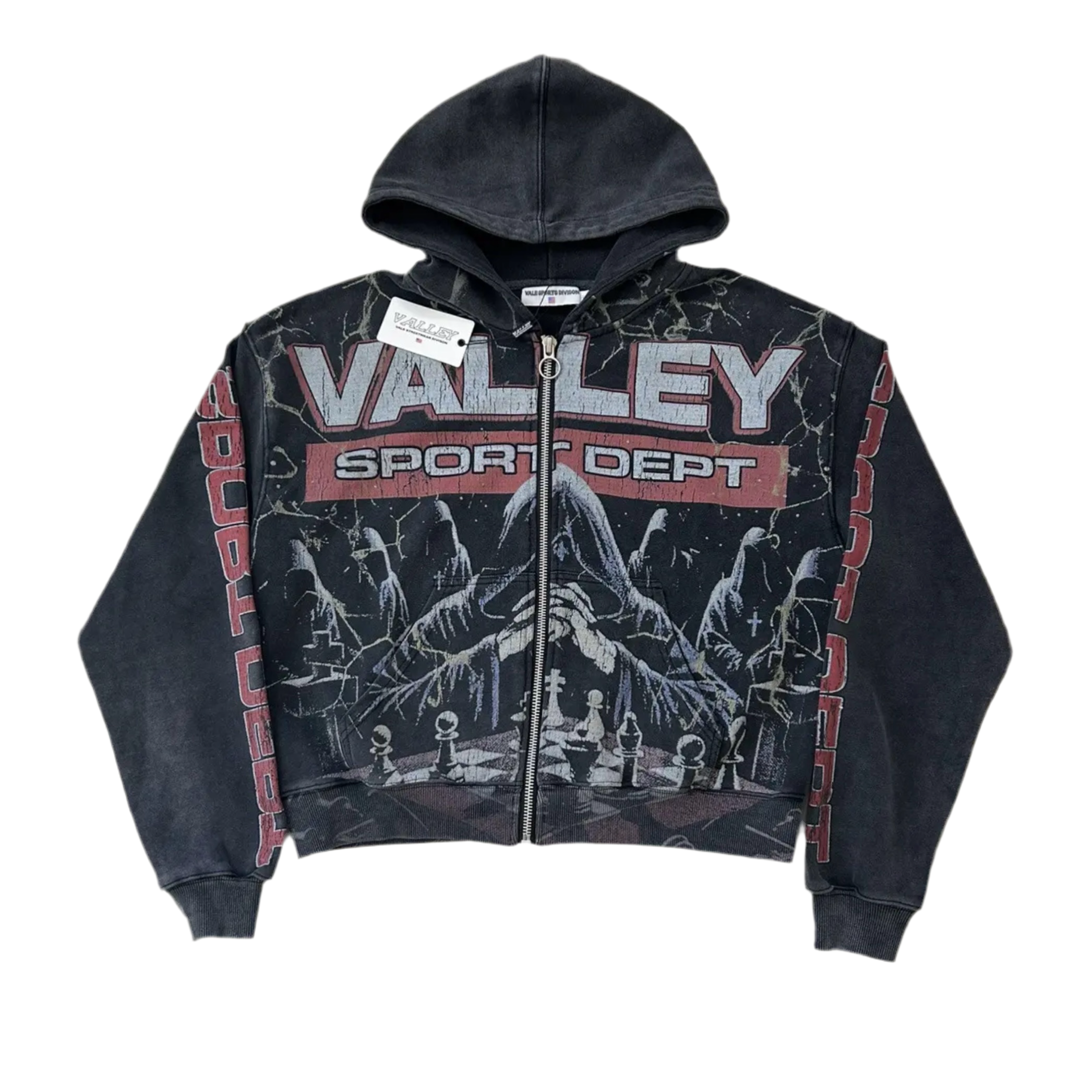 VALE FOREVER MASTERMIND ZIP UP HOODIE