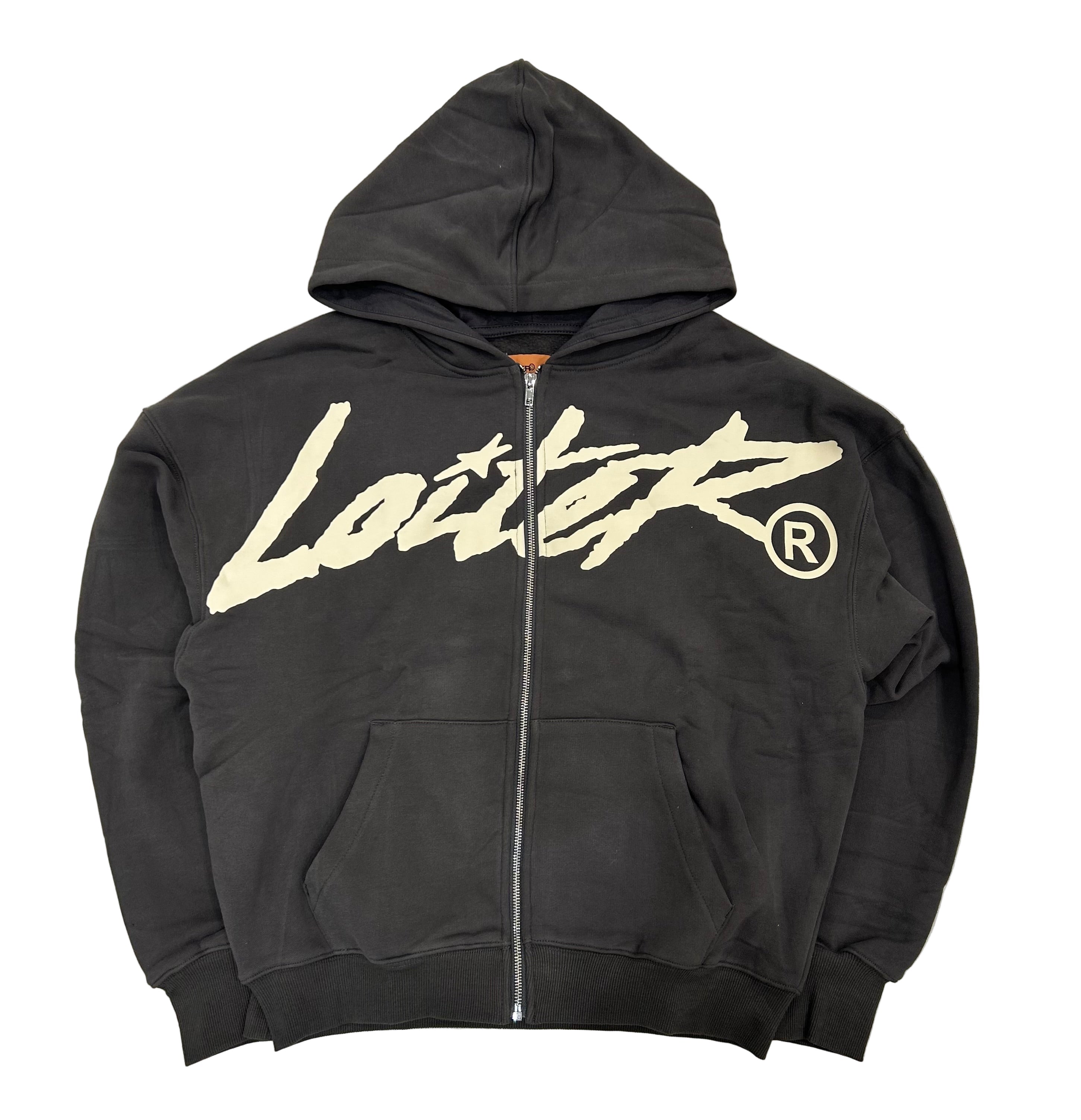LOITER Spider Zip Hoodie