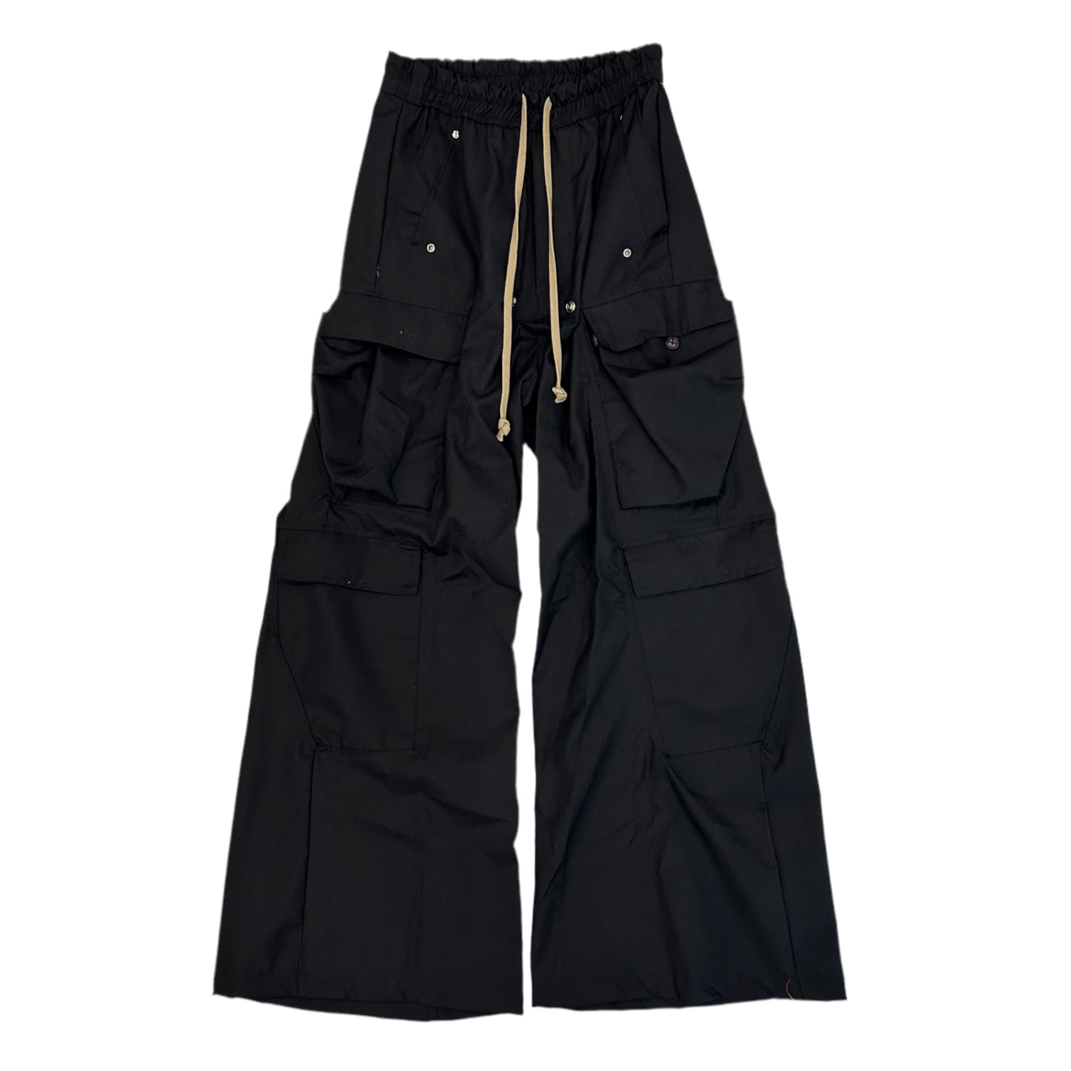 MNML | RAVE DOUBLE CARGO PANTS BLACK