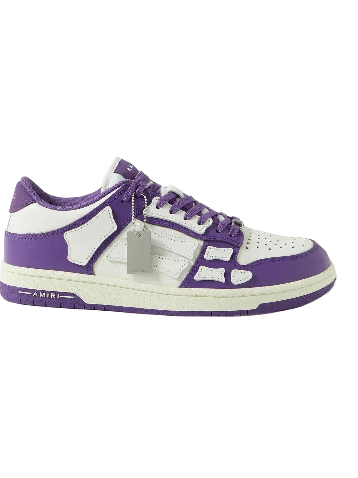 AMIRI Skel Top Low Purple White