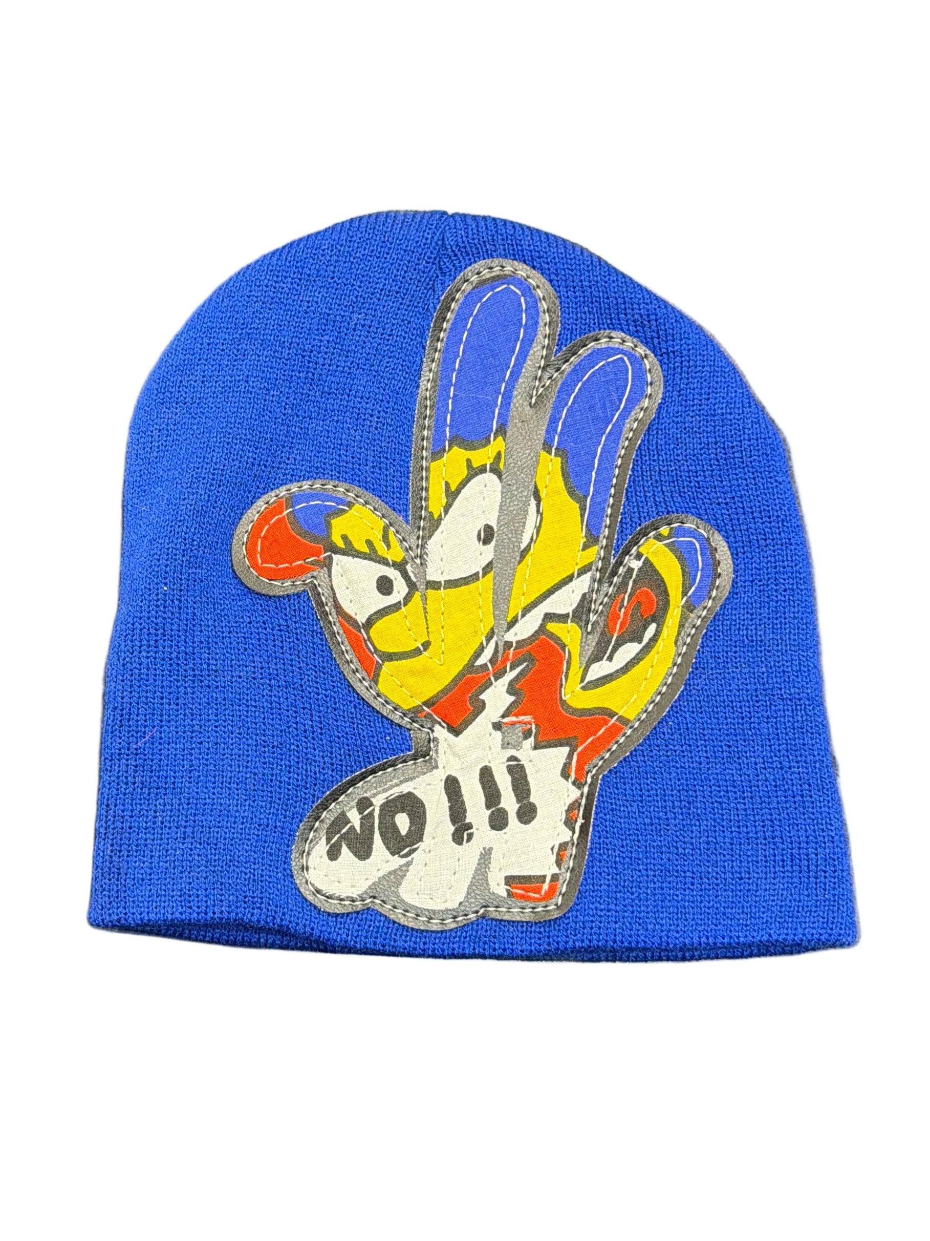 YKWYK COMIC BEANIE BLUE