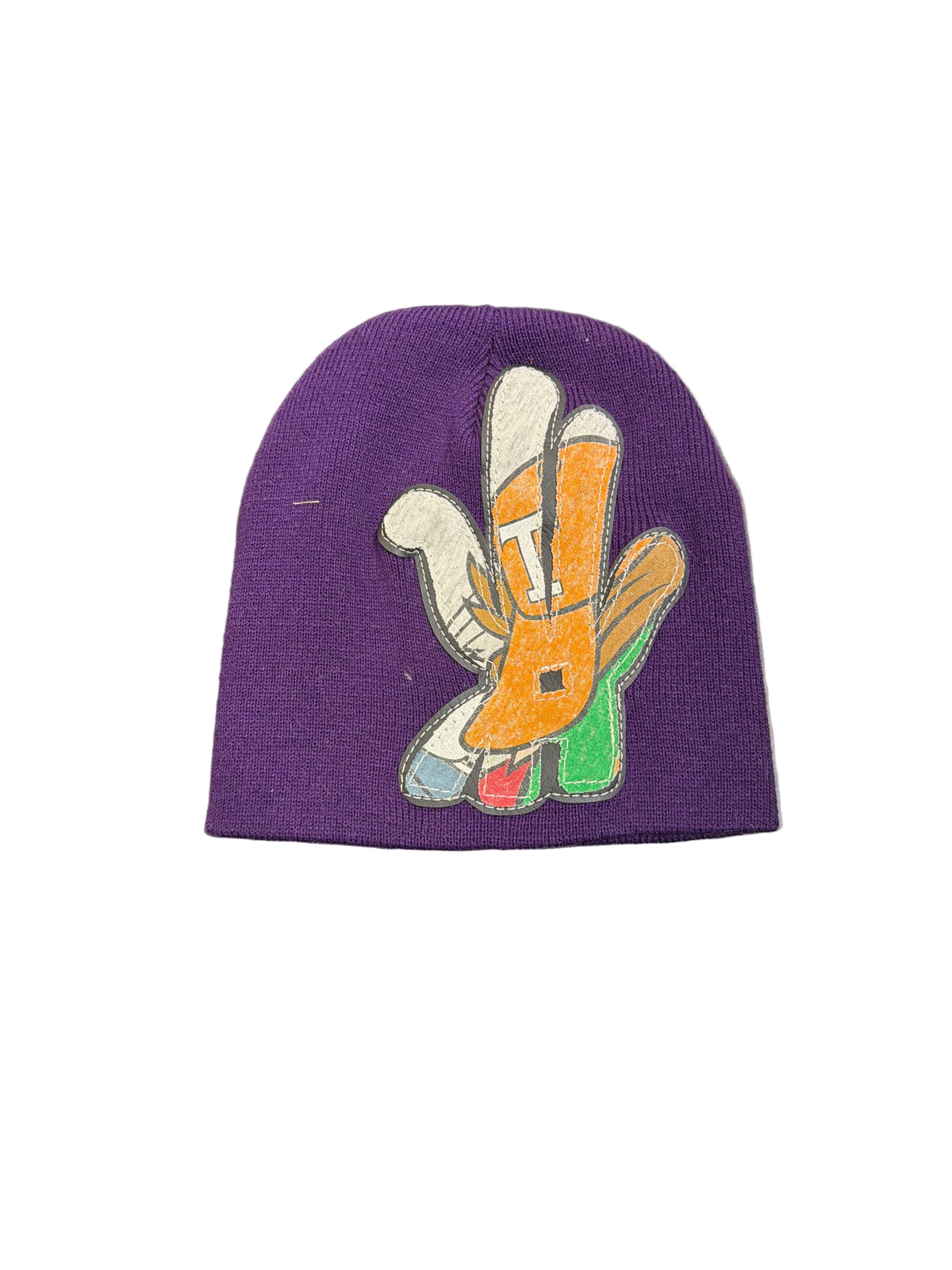 YKWYK Purple Comic Patch BEANIE