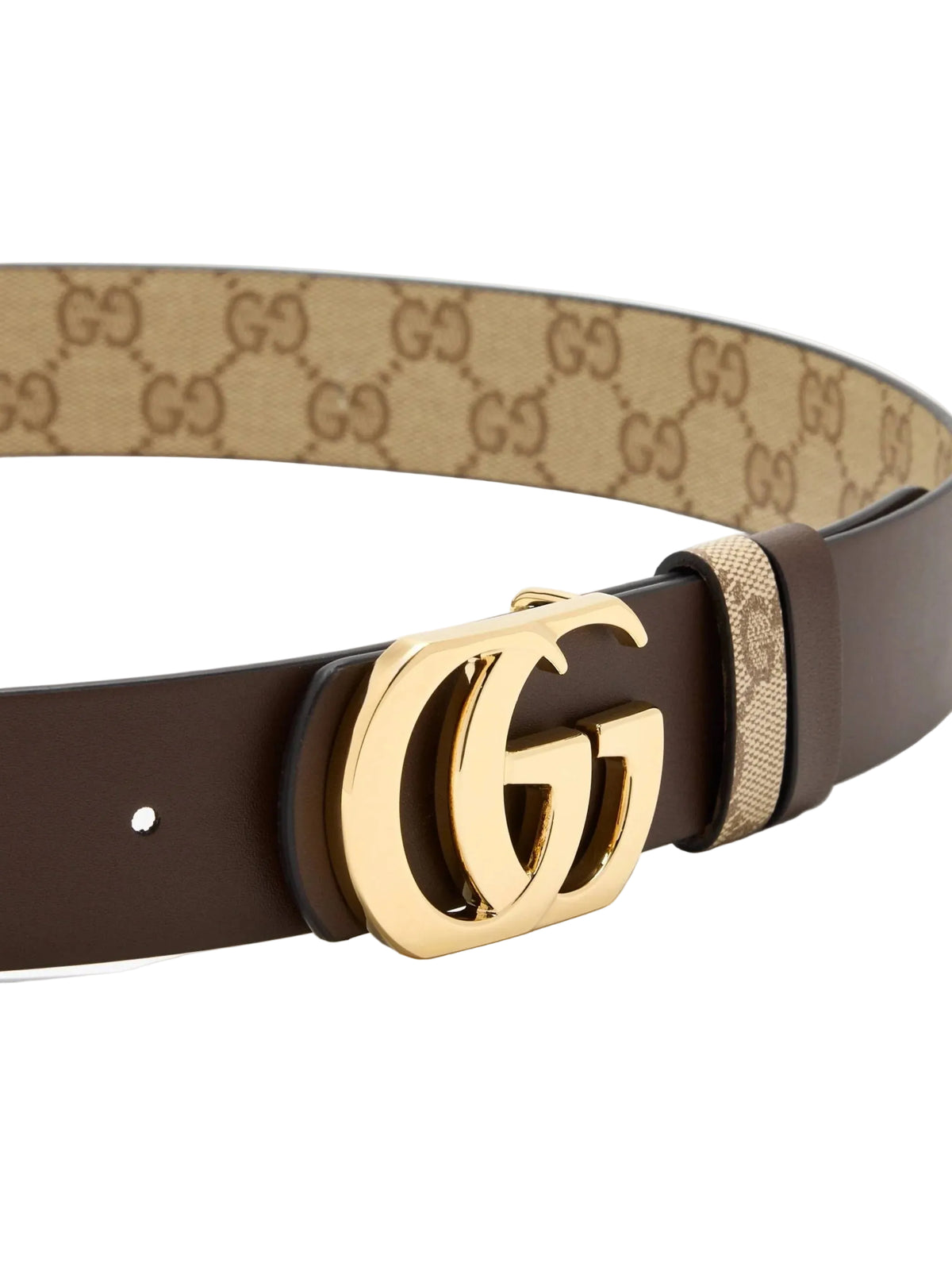 GUCCI REVERSIBLE CUT GG MARMONT BELT