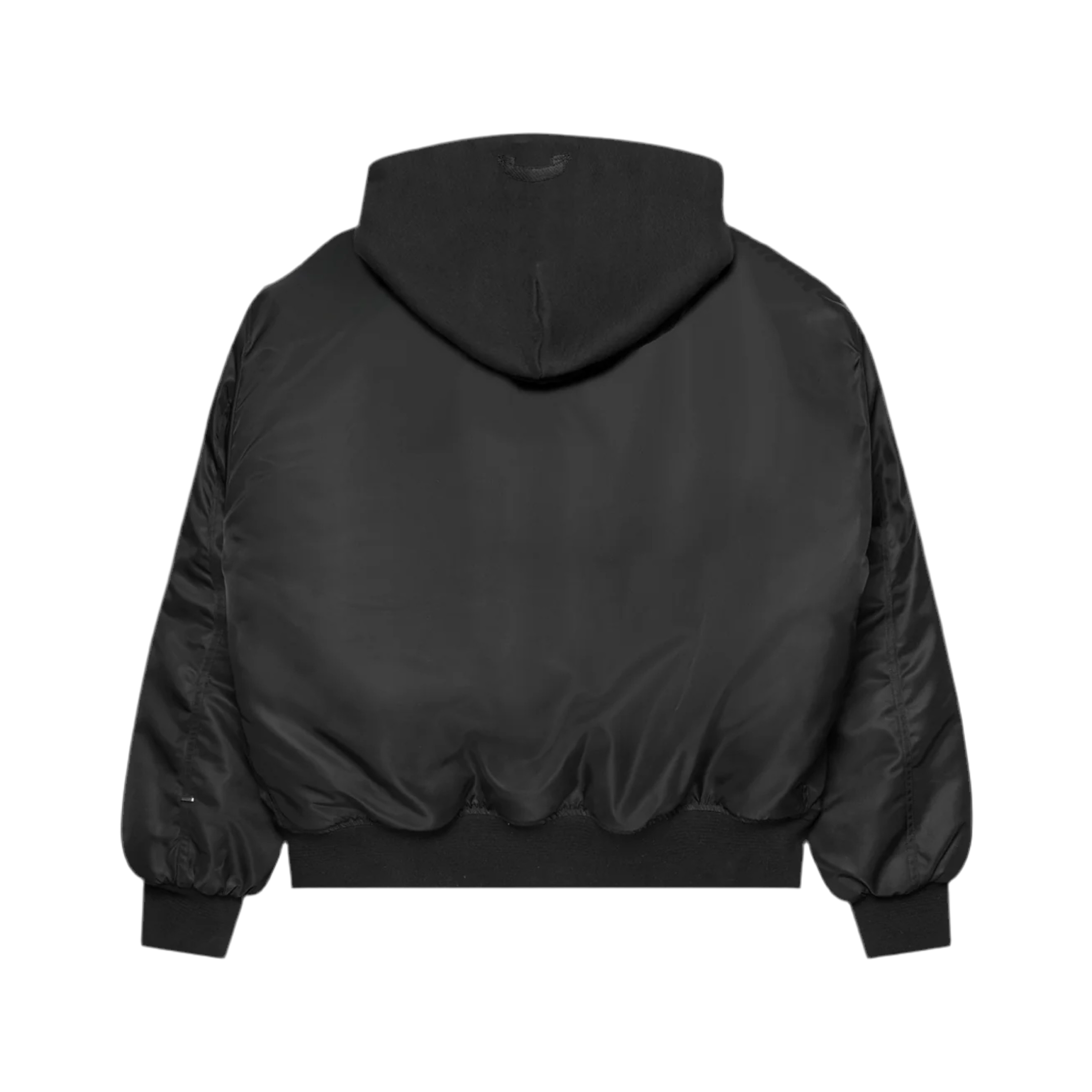 ASK YURSELF HOODED BOMBER JACKET